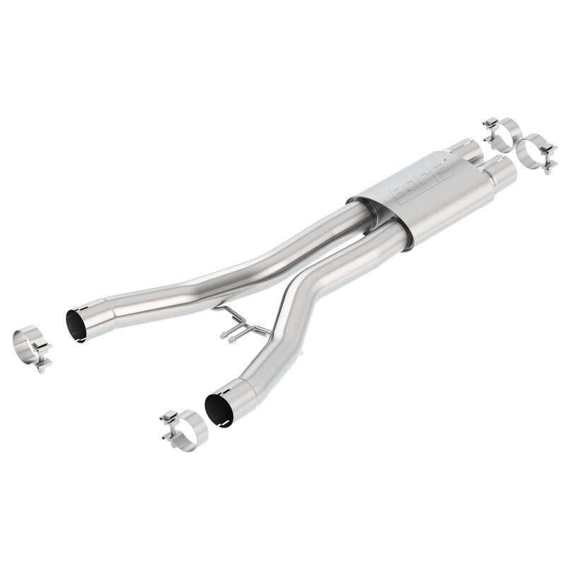 Exhaust Resonator and Pipe Assembly