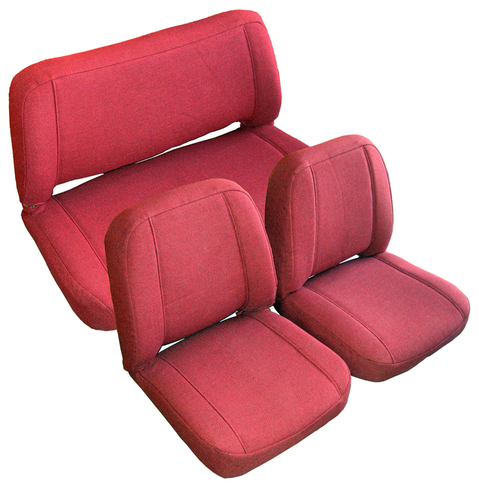 1968 Jeep Commando Seat Upholstery Round Top/Square Bottom Front ...