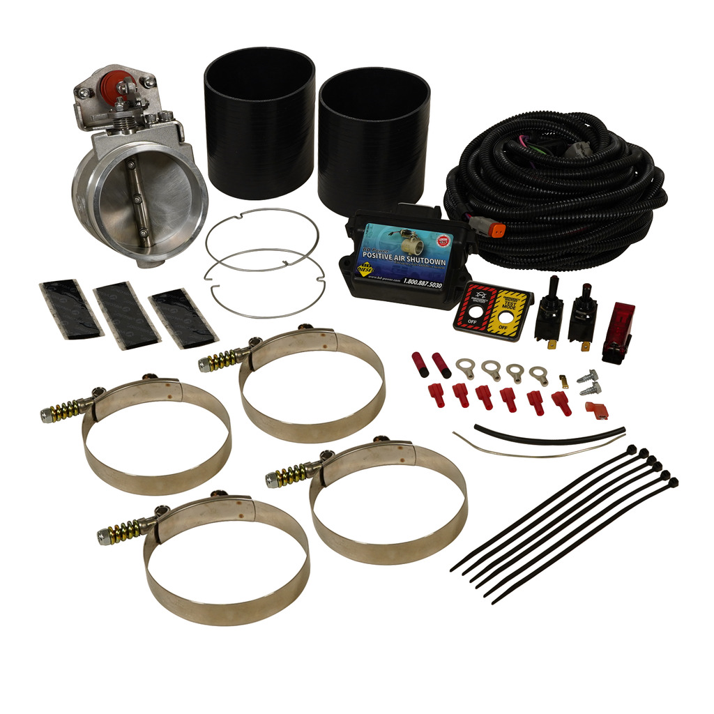 BD Diesel - 1036739 - Air Intake Shutdown