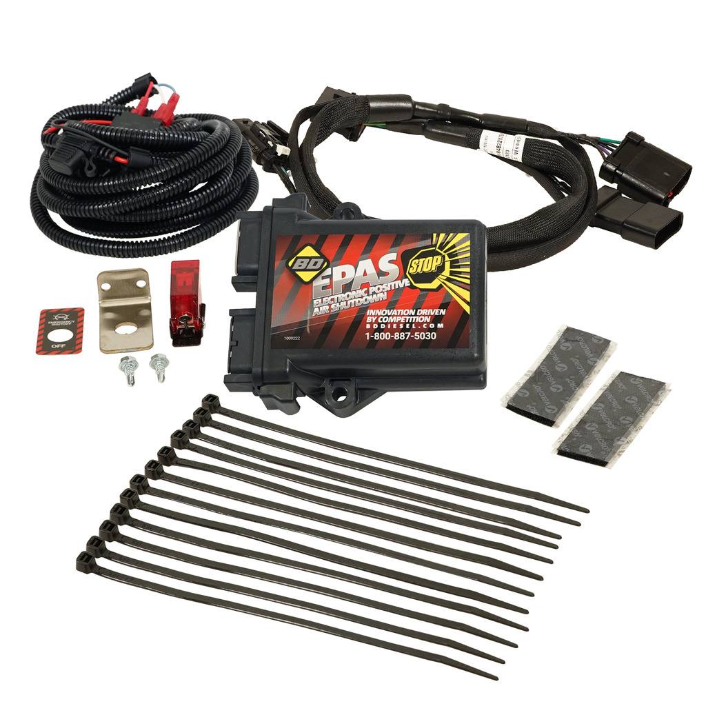 BD Diesel - 1036753 - Air Intake Shutdown