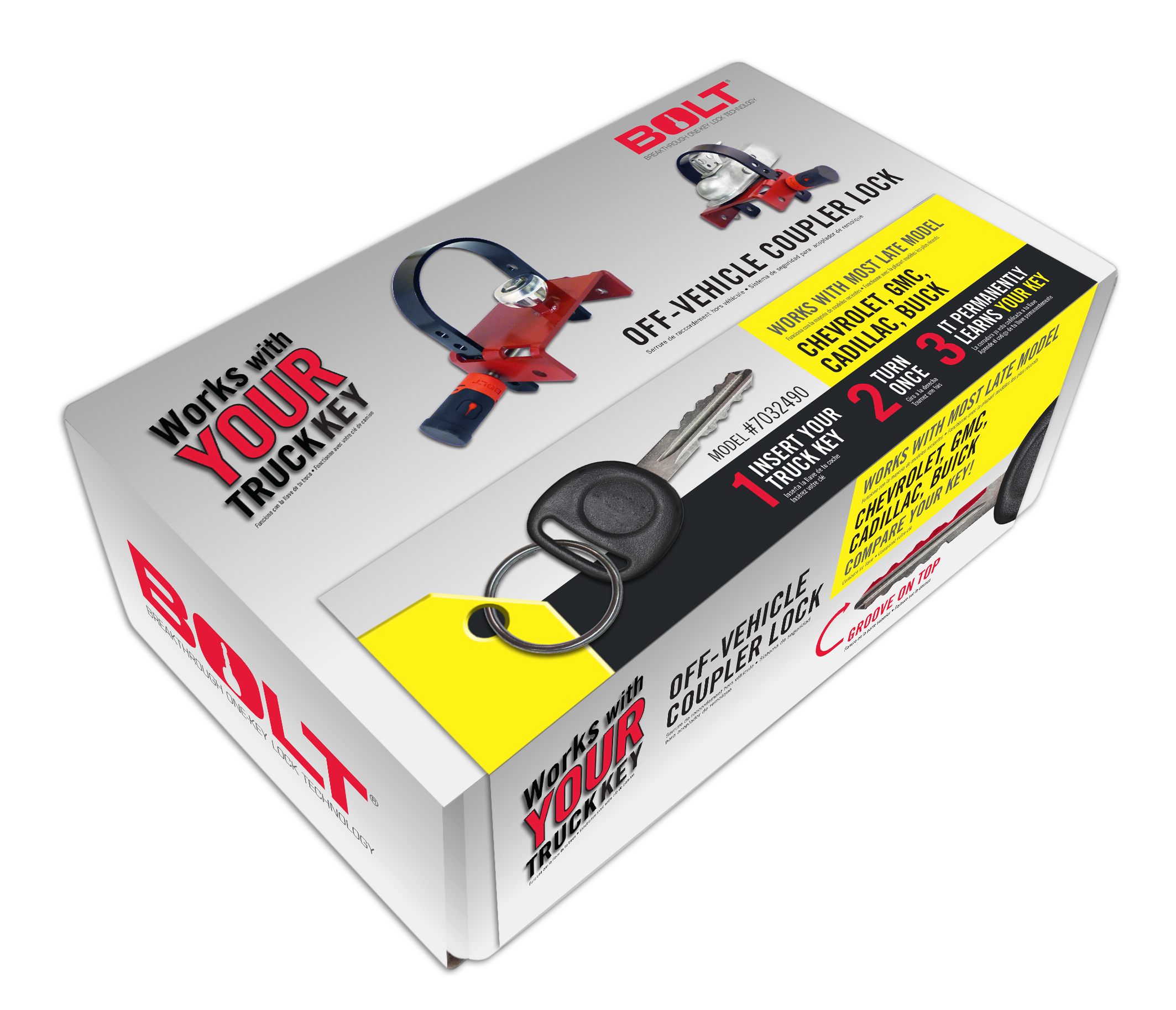 BOLT 7032490 - OffVehicleCouplerLck