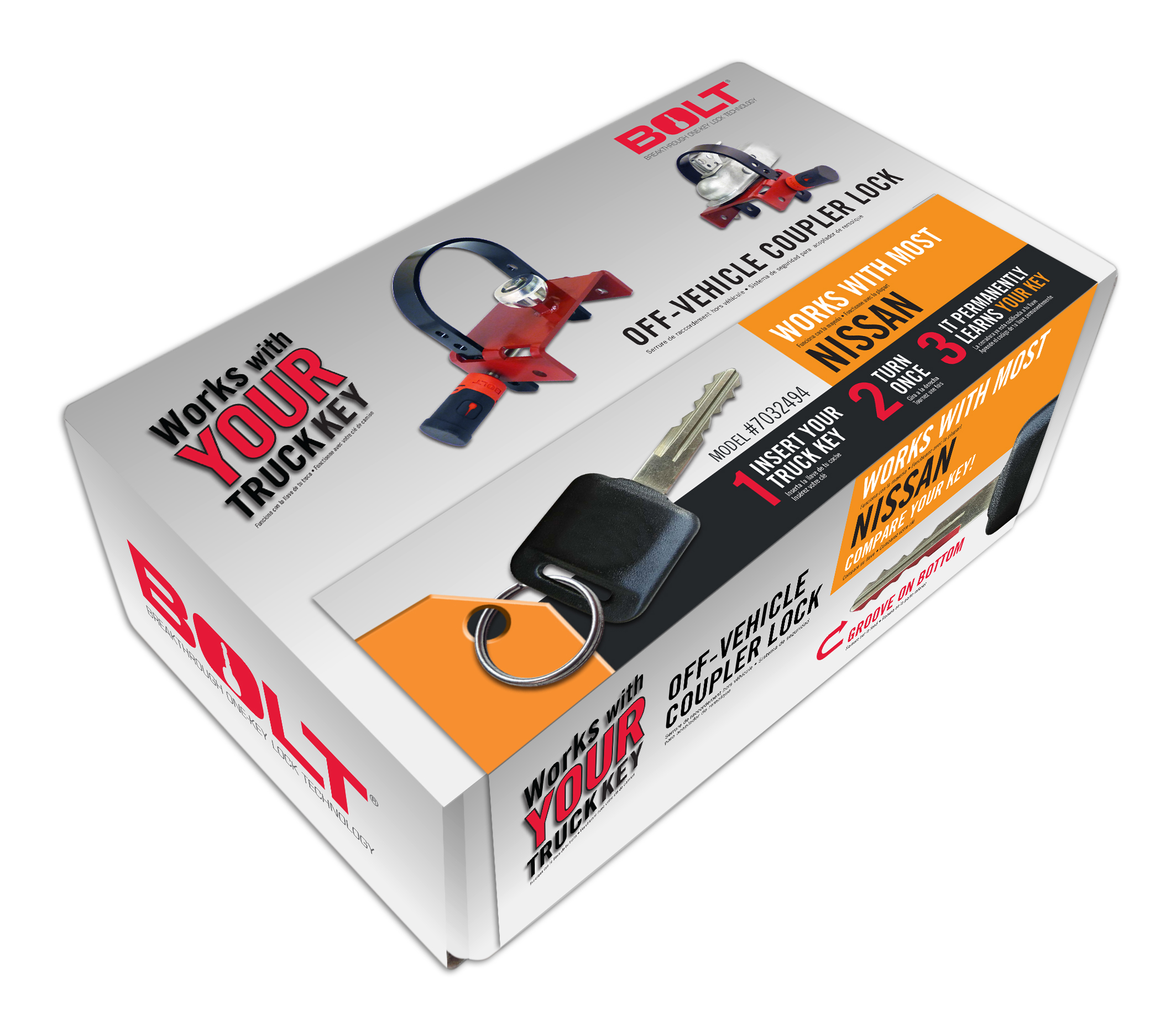 BOLT 7032494 - OffVehicleCouplerLck