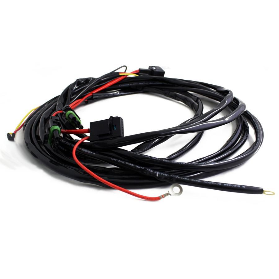 Baja Designs 640163 OnX6/S8/XL 3-Pin Hi-Beam 2-Light Max (150 Watts) Wiring Harness