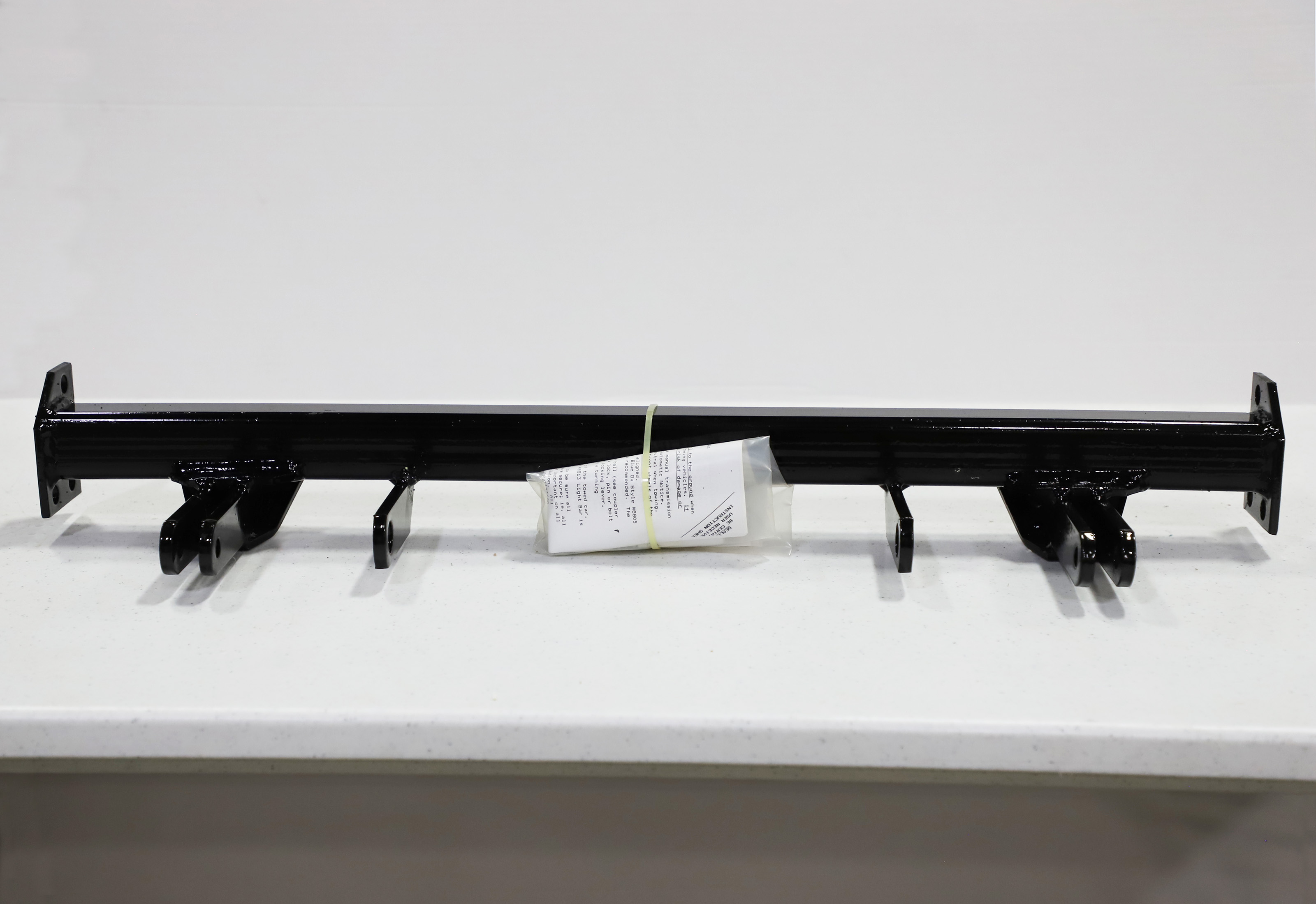 Blue Ox BX1002 - Tow Bar Base Plate, Black, Powder Coat