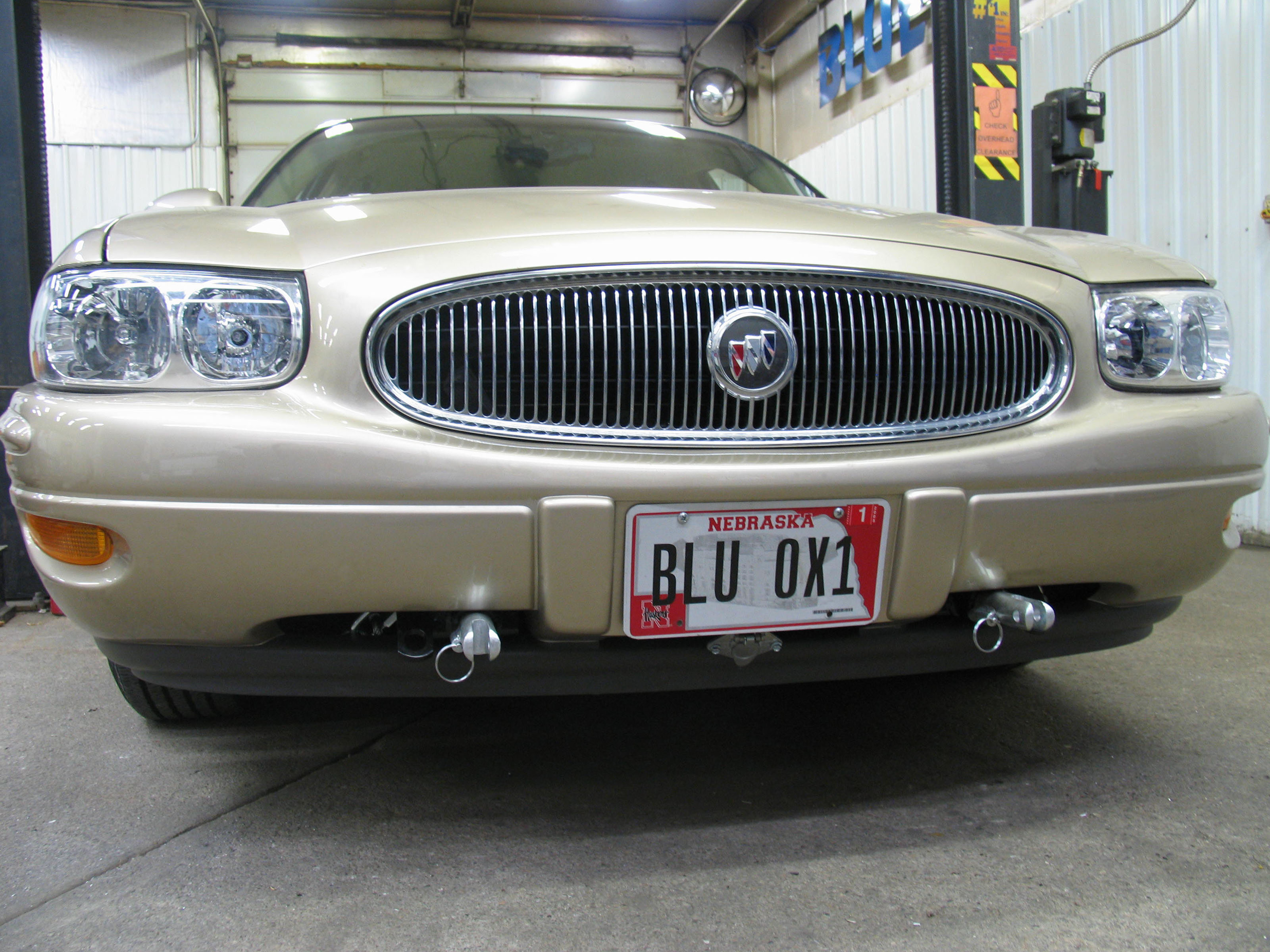Blue Ox BX1511 - Tow Bar Base Plate, Black, Powder Coat