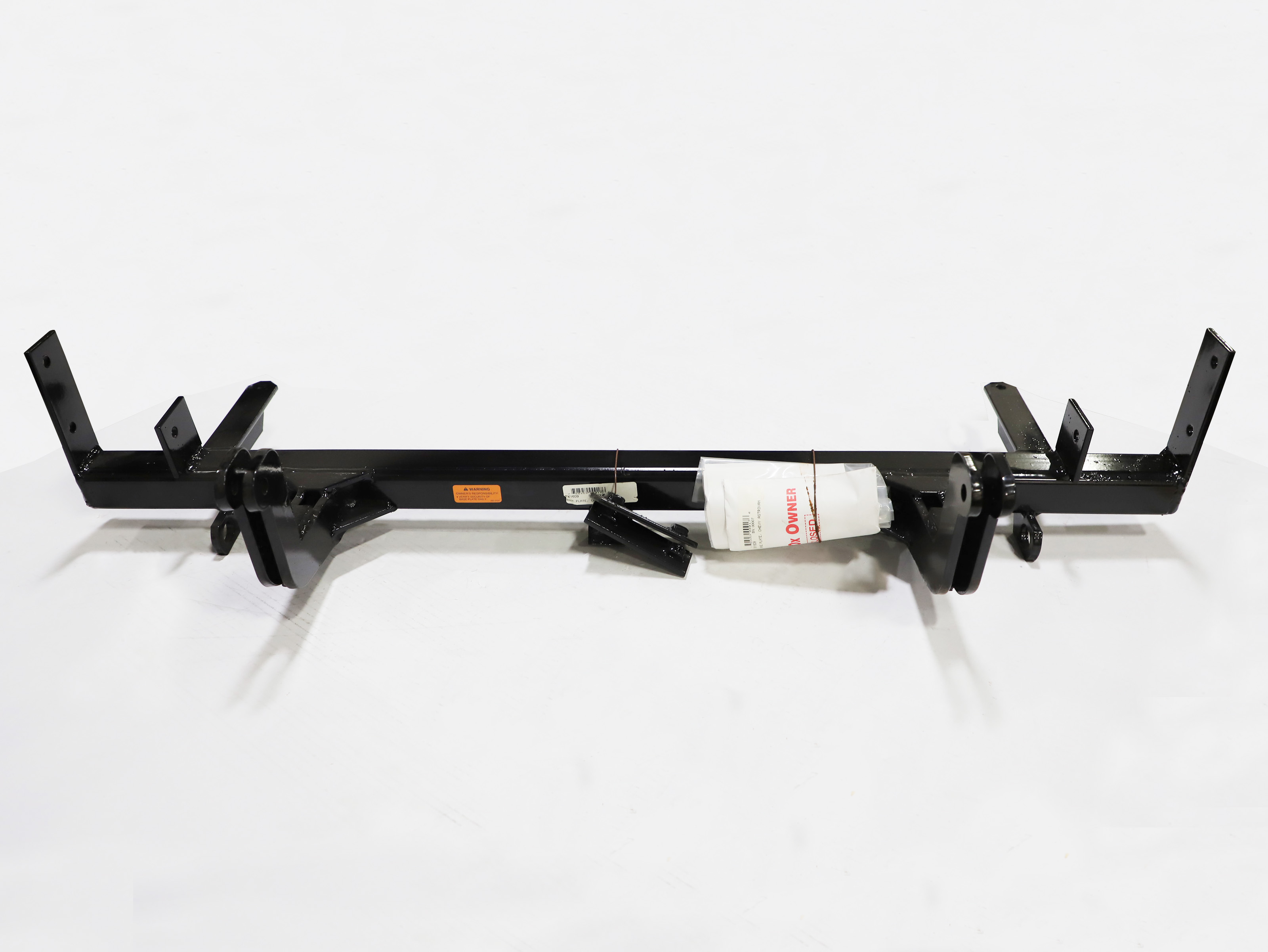 Blue Ox BX1609 - Tow Bar Base Plate, Black, Powder Coat
