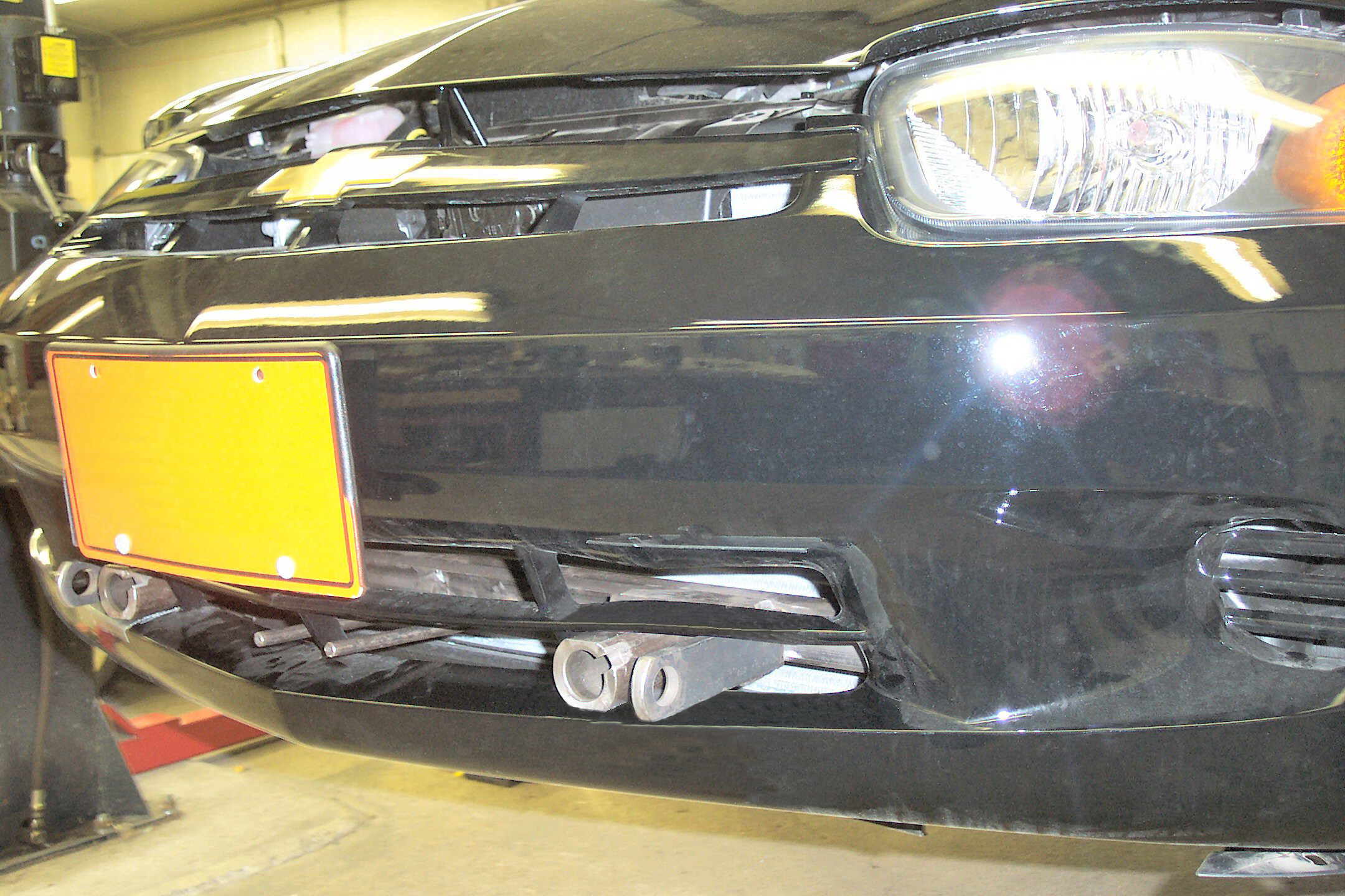 Blue Ox BX1647 - Tow Bar Base Plate, Black, Powder Coat