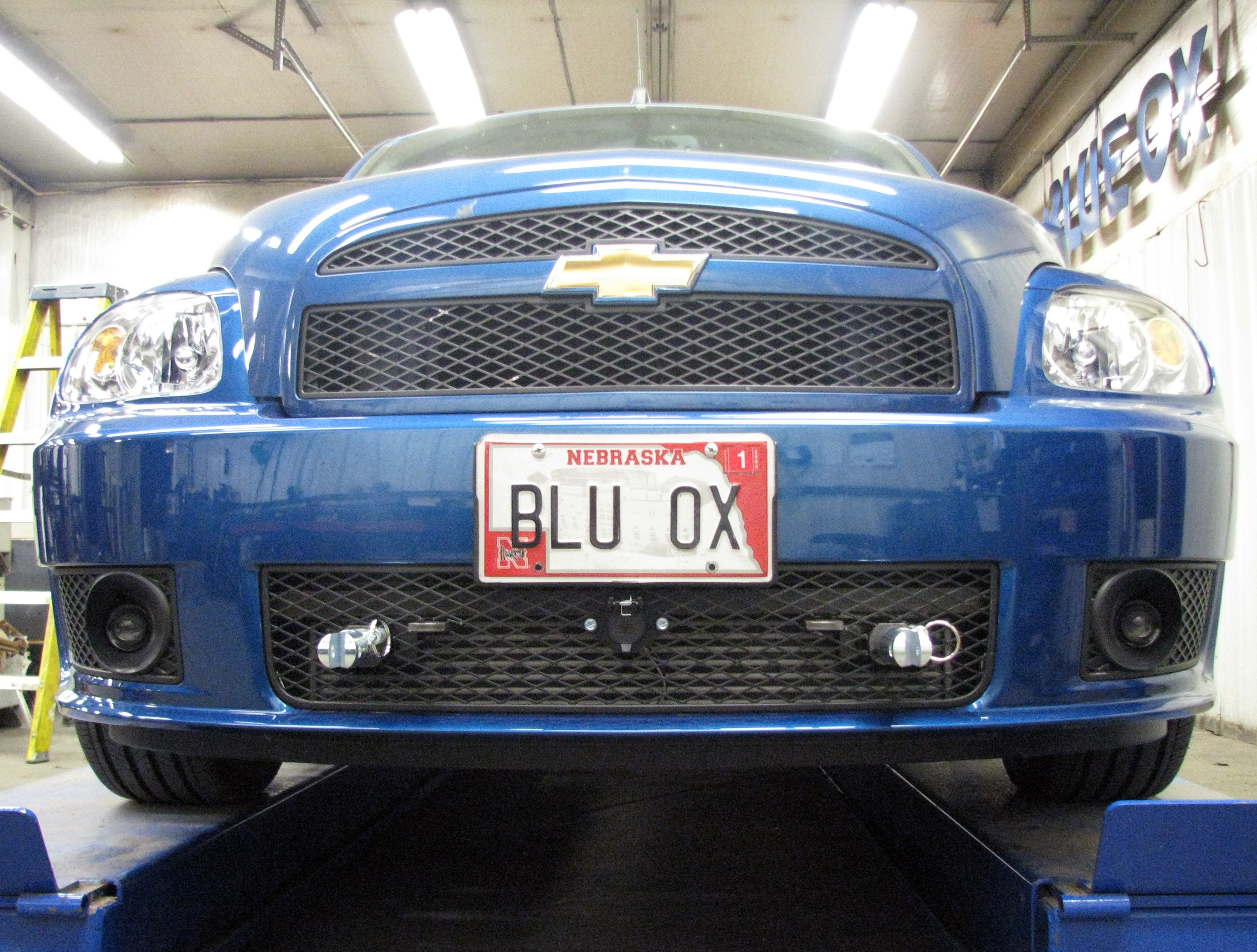 Blue Ox BX1685 - Tow Bar Base Plate, Black, Powder Coat