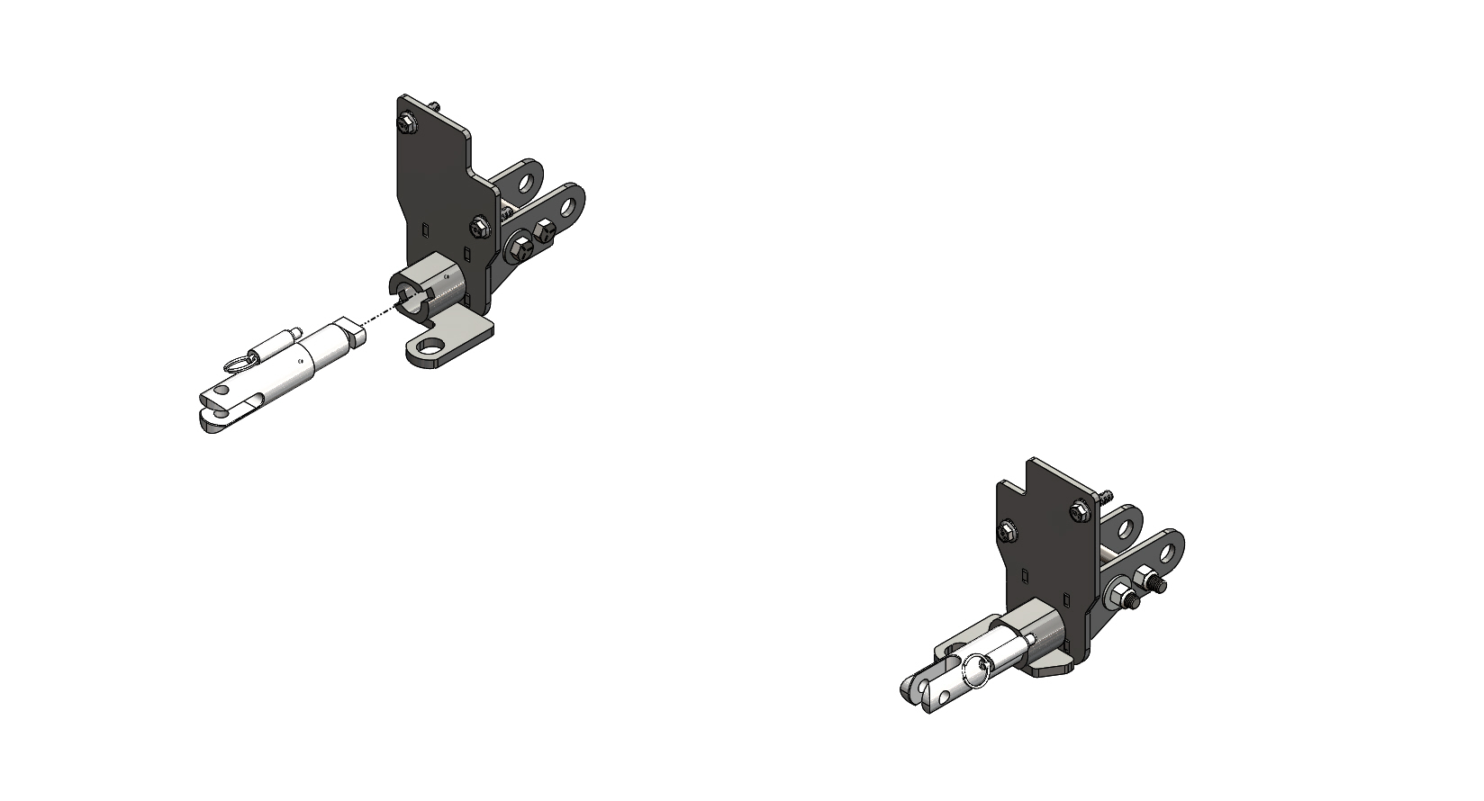 Blue Ox BX1746 - Tow Bar Base Plate, Black, Powder Coat