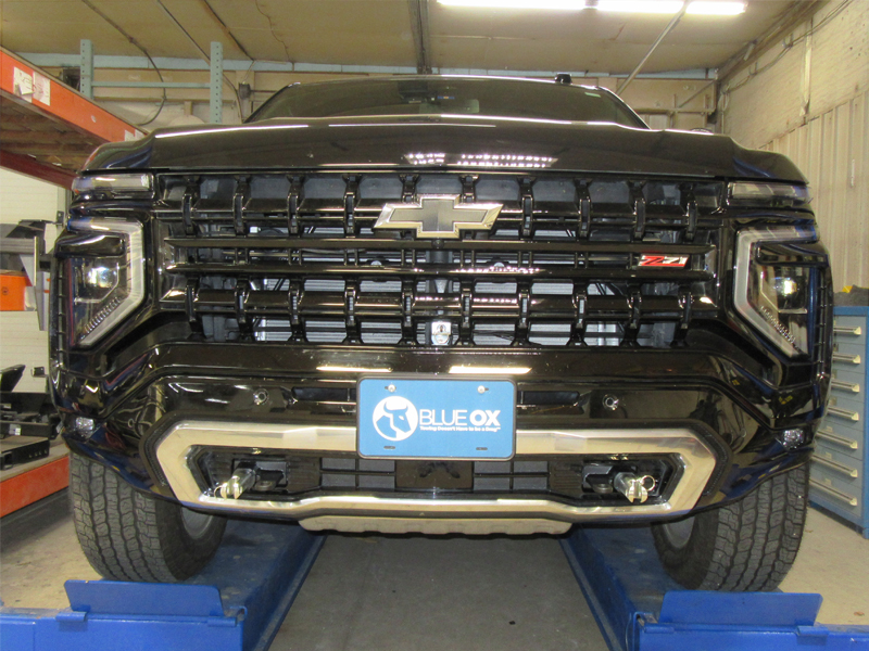 Blue Ox BX1769 - Tow Bar Base Plate, Black, Powder Coat