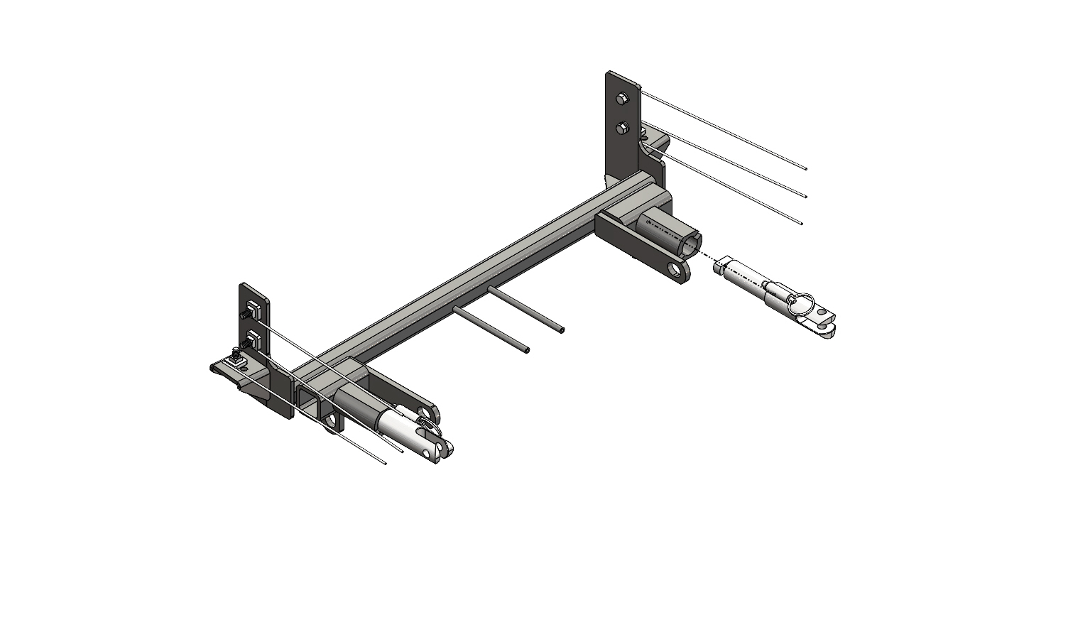 Blue Ox BX1842 - Tow Bar Base Plate, Black, Powder Coat