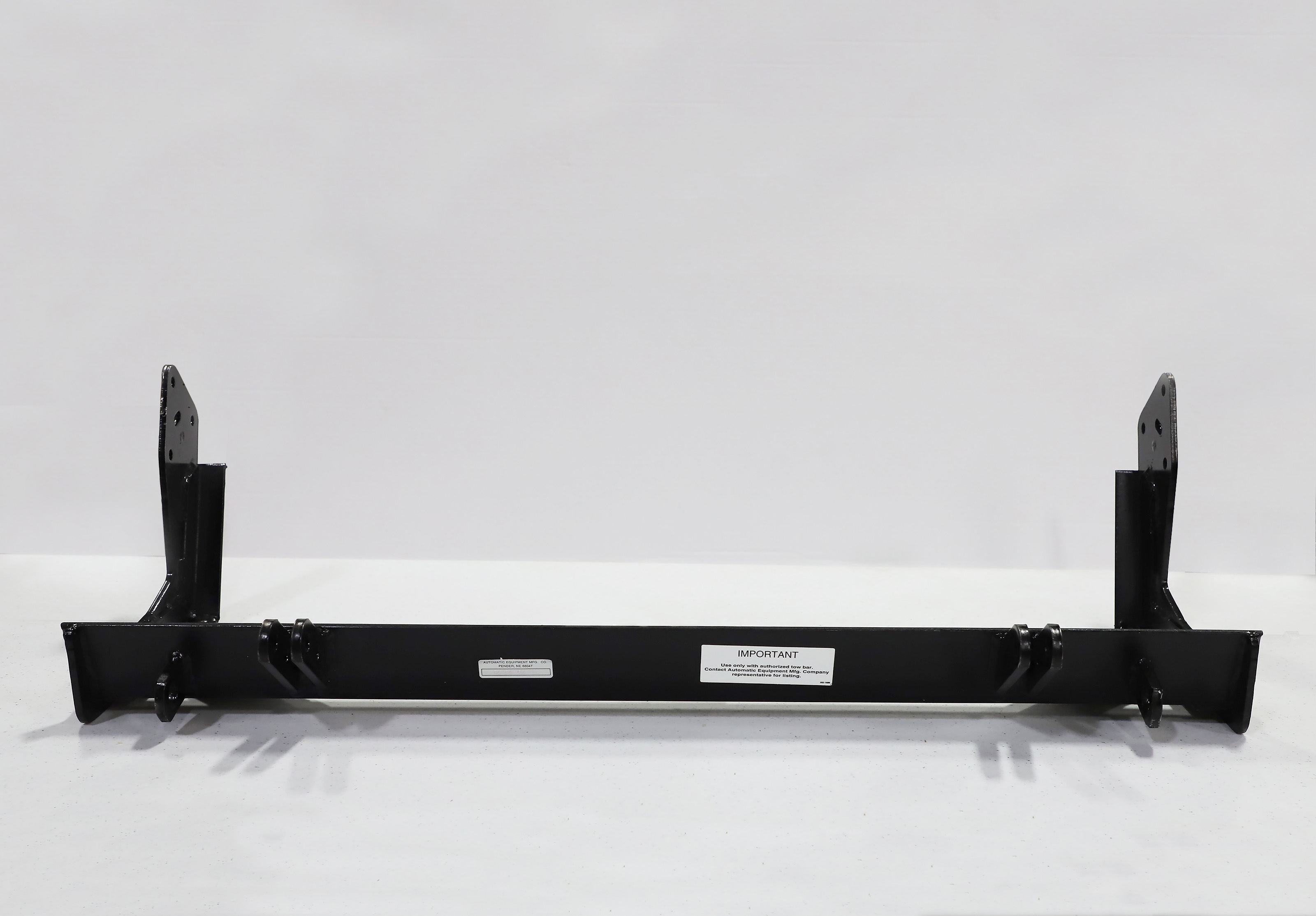 Blue Ox BX1914 - Tow Bar Base Plate, Black, Powder Coat