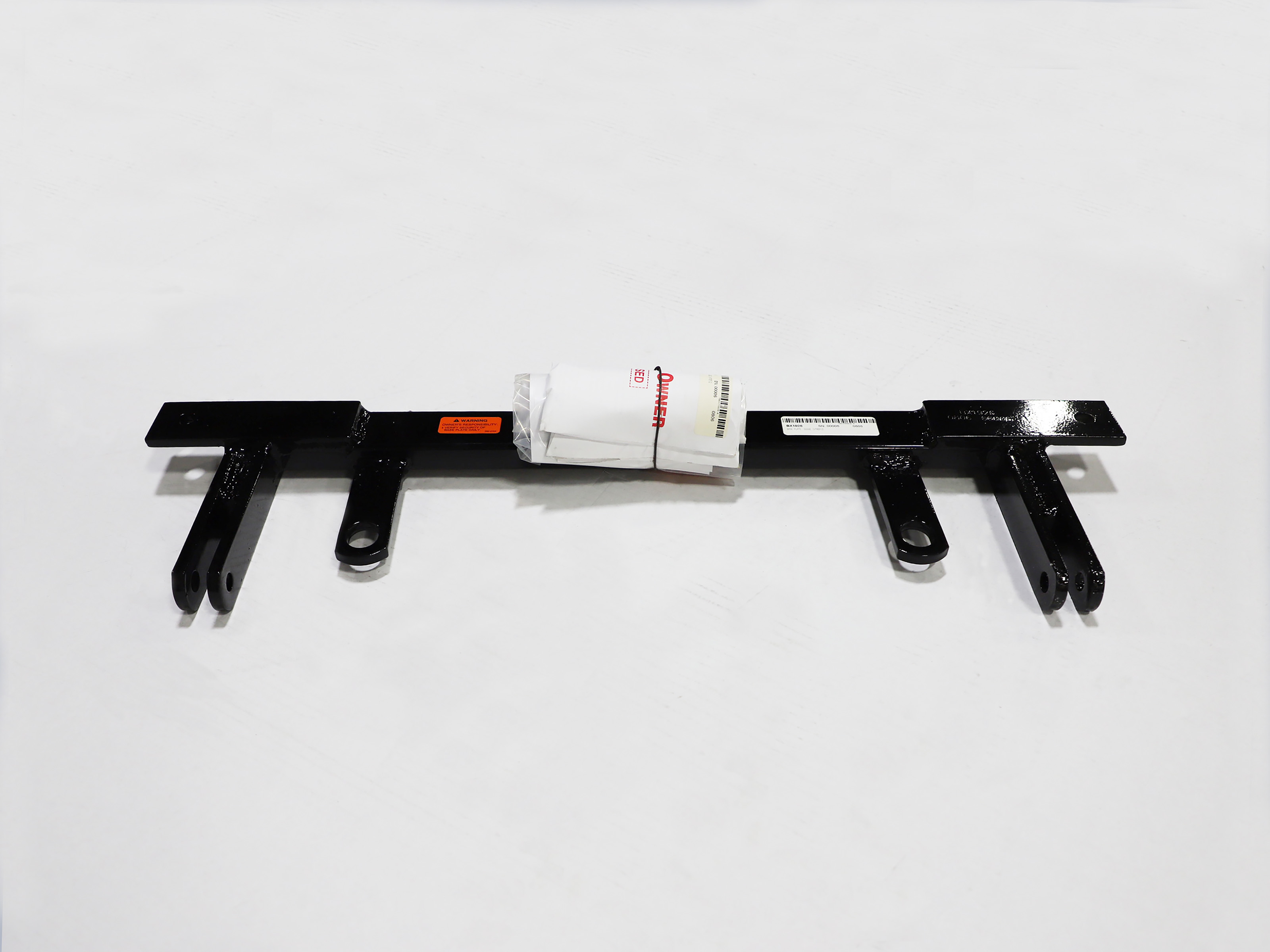 Blue Ox BX1926 - Tow Bar Base Plate, Black, Powder Coat