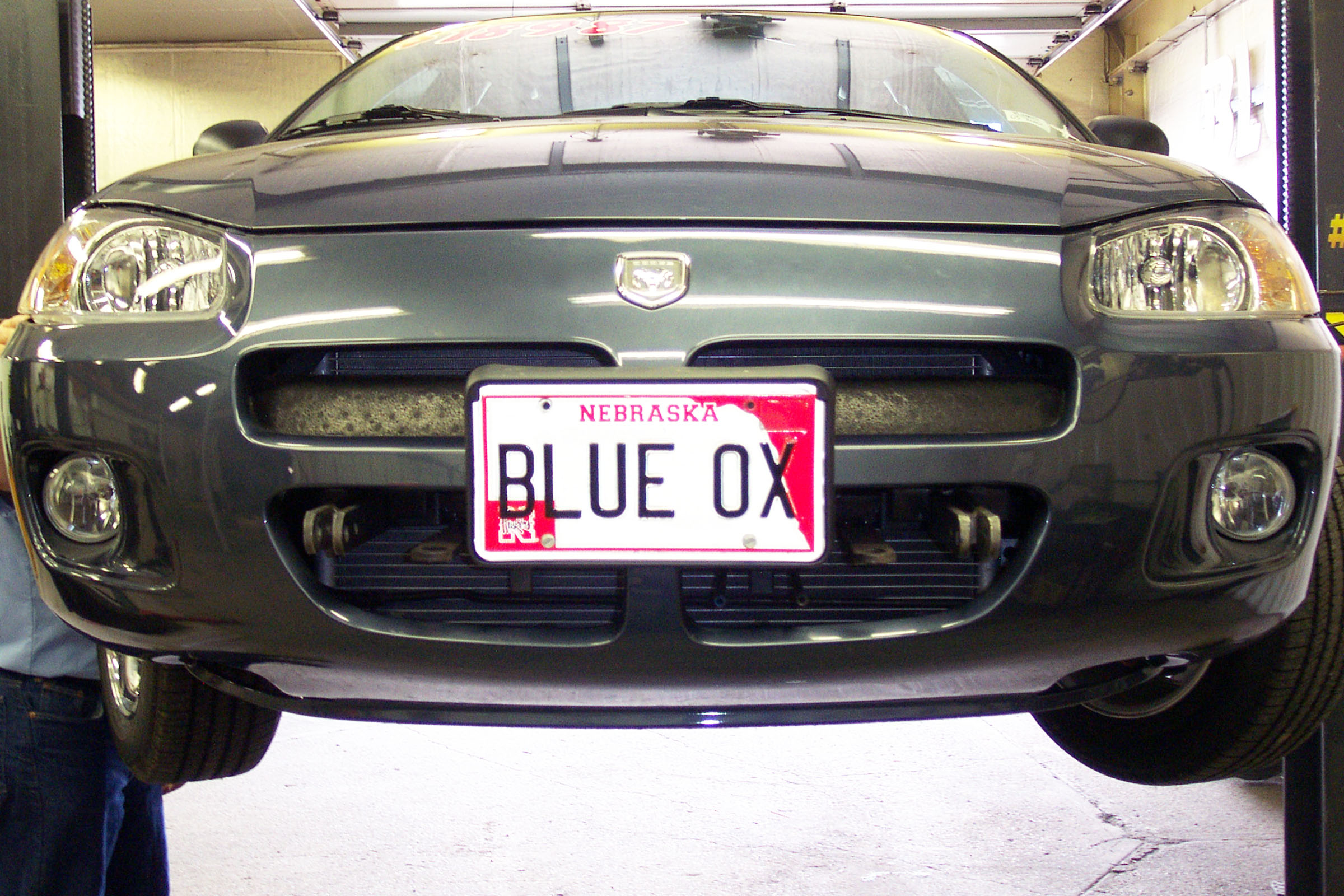 Blue Ox BX1951 - Tow Bar Base Plate, Black, Powder Coat