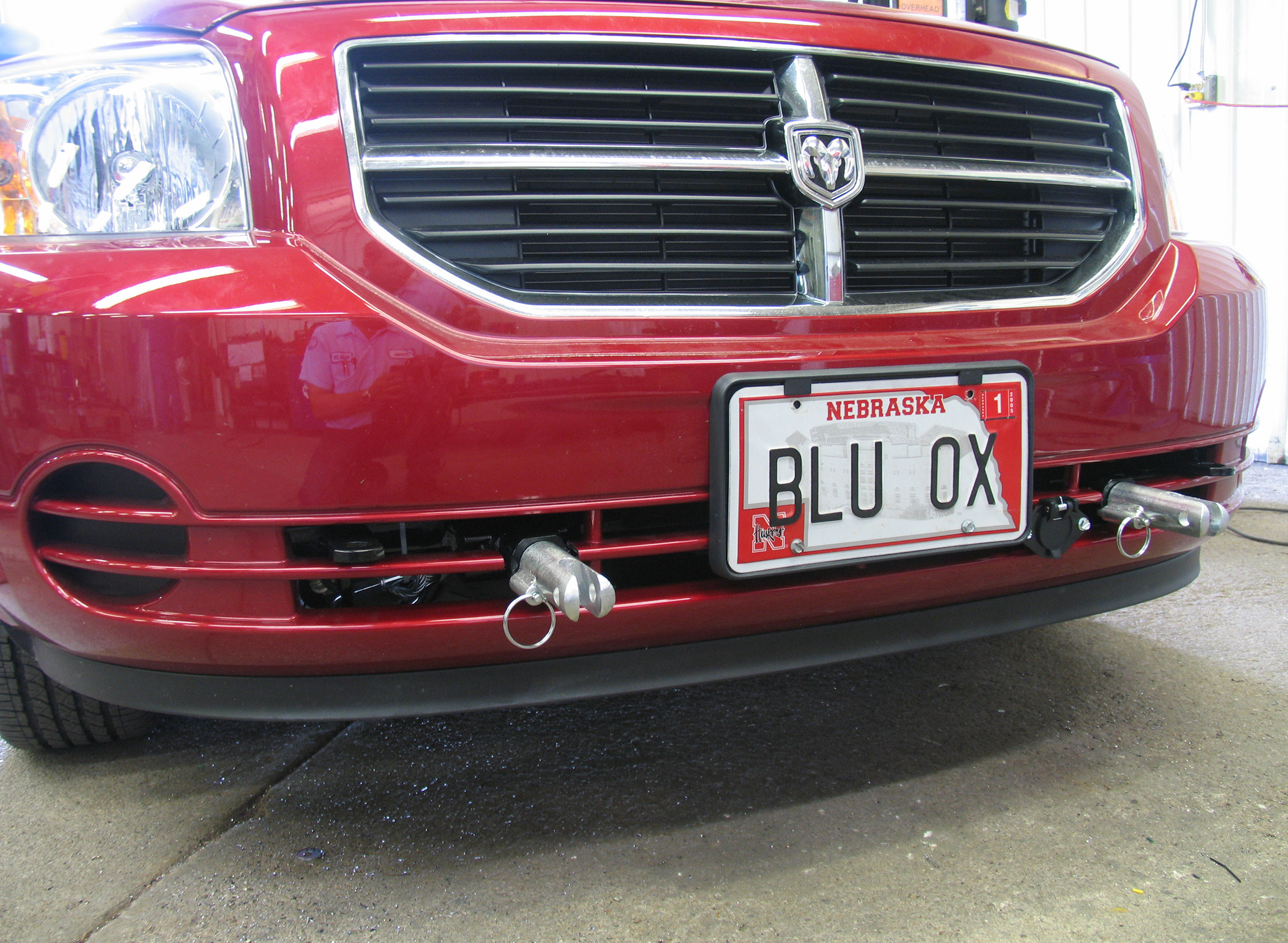 Blue Ox BX1975 - Tow Bar Base Plate, Black, Powder Coat