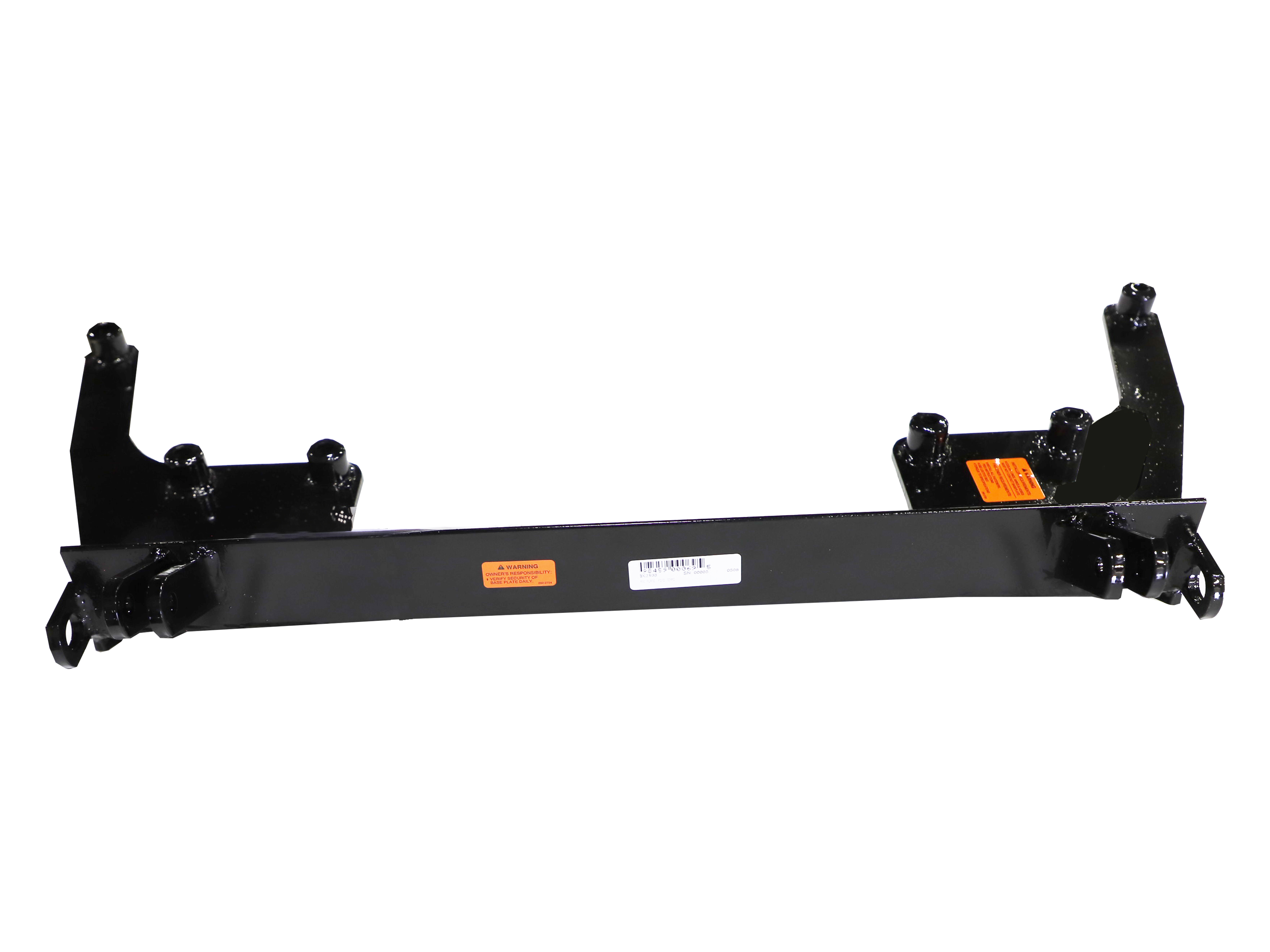 Blue Ox BX2103 - Tow Bar Base Plate, Black, Powder Coat
