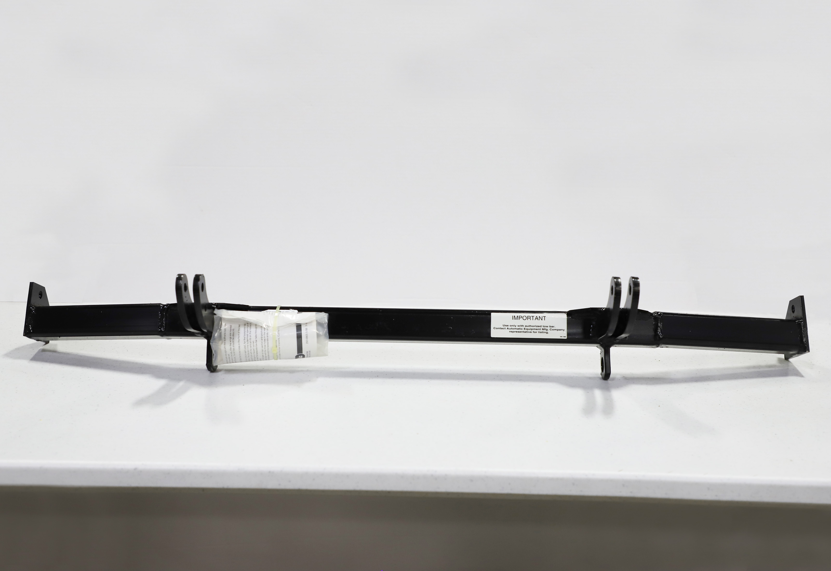 Blue Ox BX2105 - Tow Bar Base Plate, Black, Powder Coat