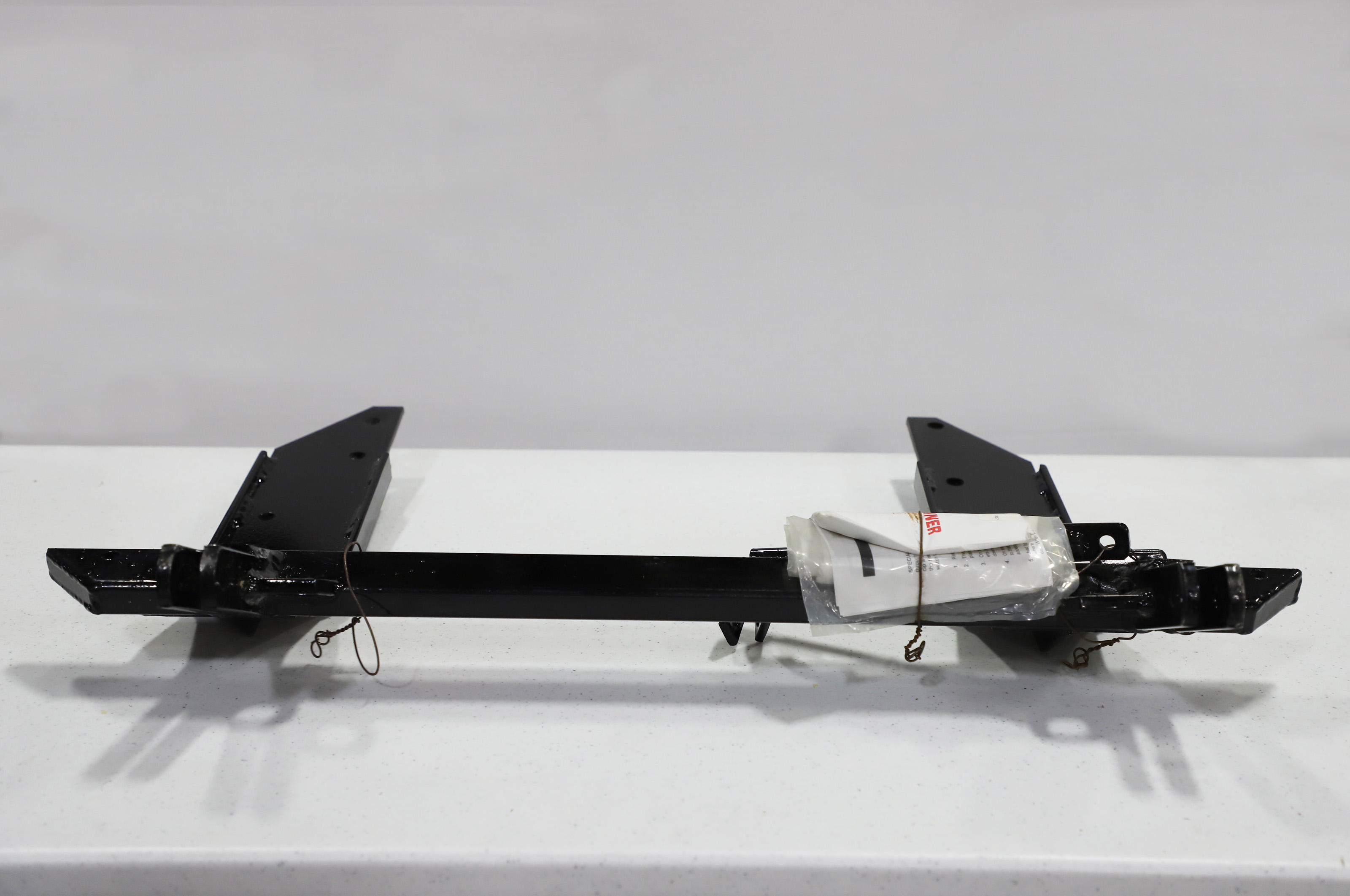 Blue Ox BX2114 - Tow Bar Base Plate, Black, Powder Coat
