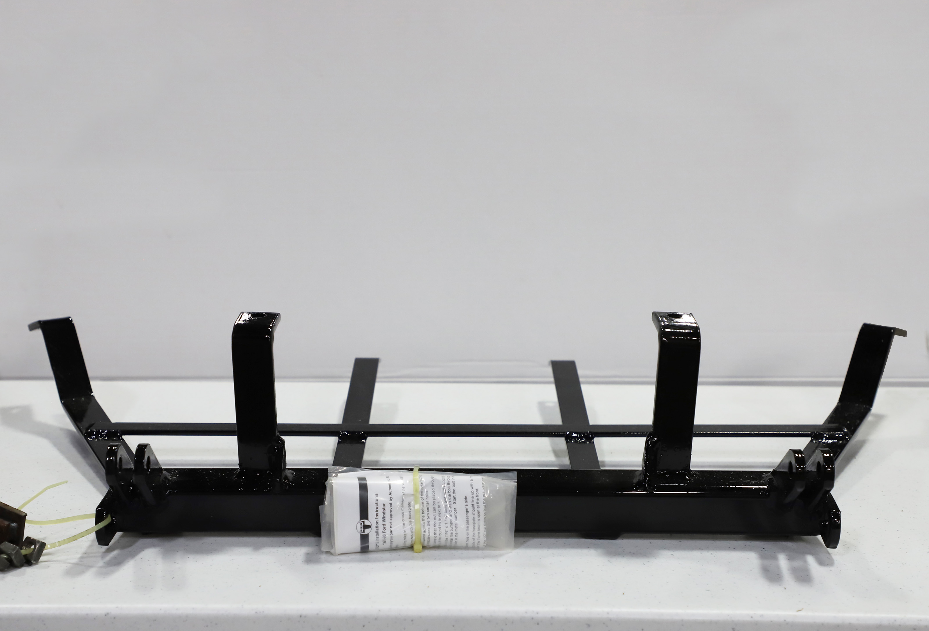 Blue Ox BX2115 - Tow Bar Base Plate, Black, Powder Coat