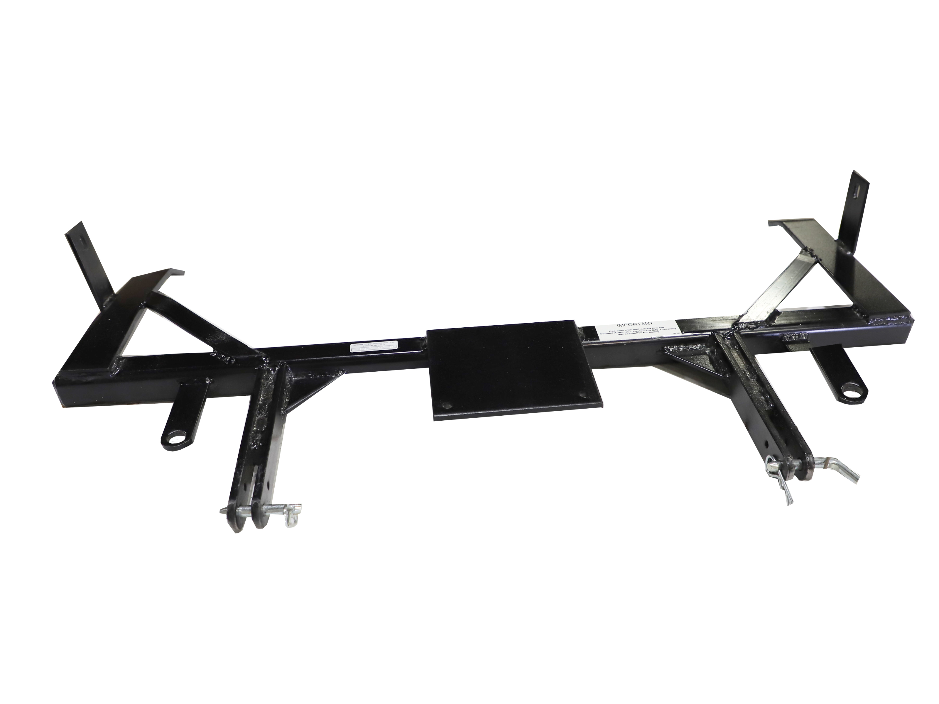 Blue Ox BX2134 - Tow Bar Base Plate, Black, Powder Coat