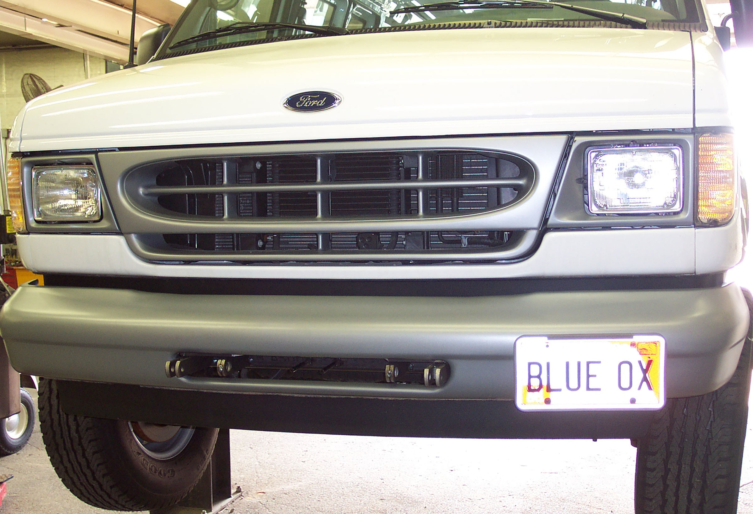 Blue Ox BX2168 - Tow Bar Base Plate, Black, Powder Coat