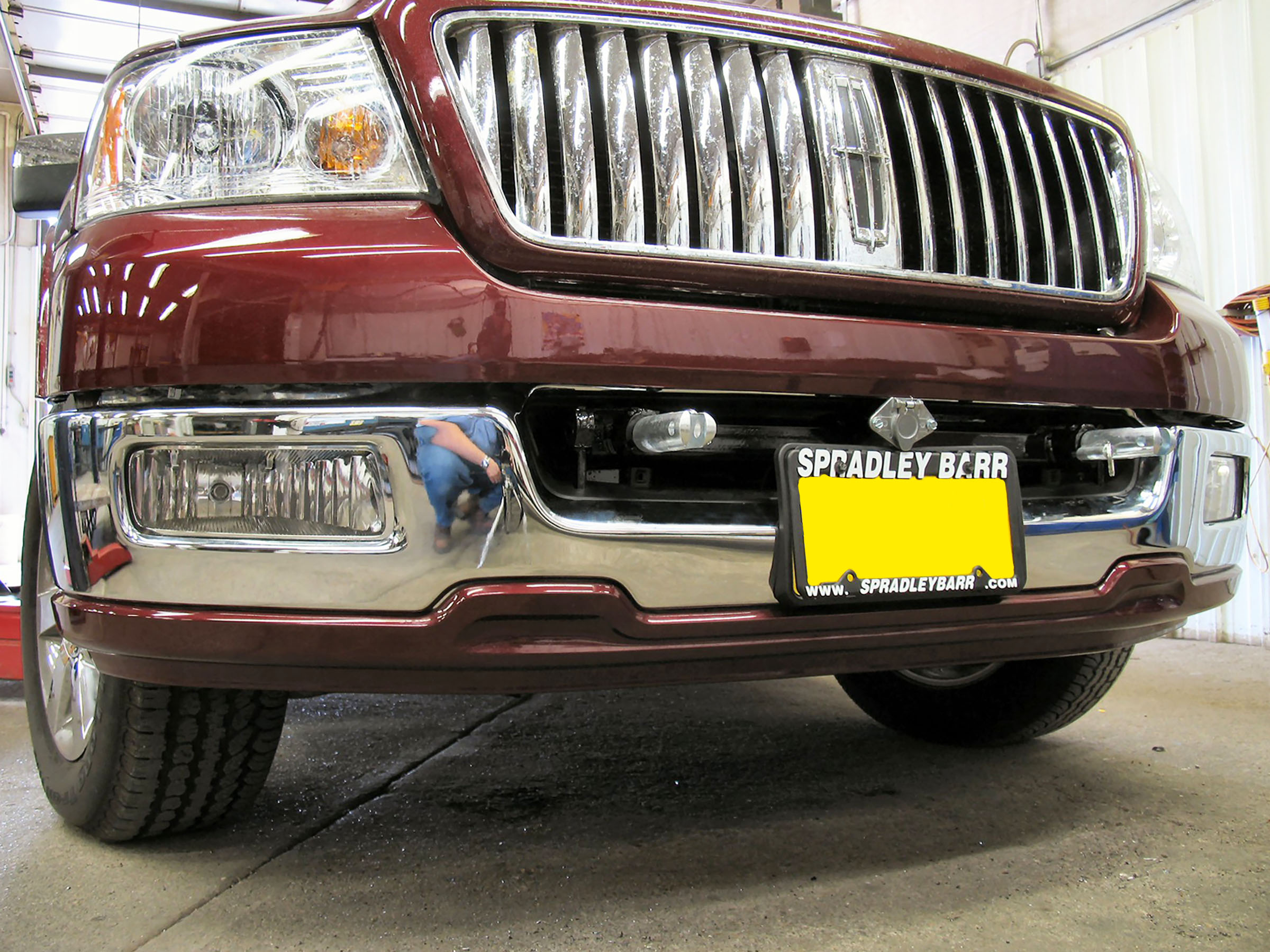 Blue Ox BX2179 - Tow Bar Base Plate, Black, Powder Coat