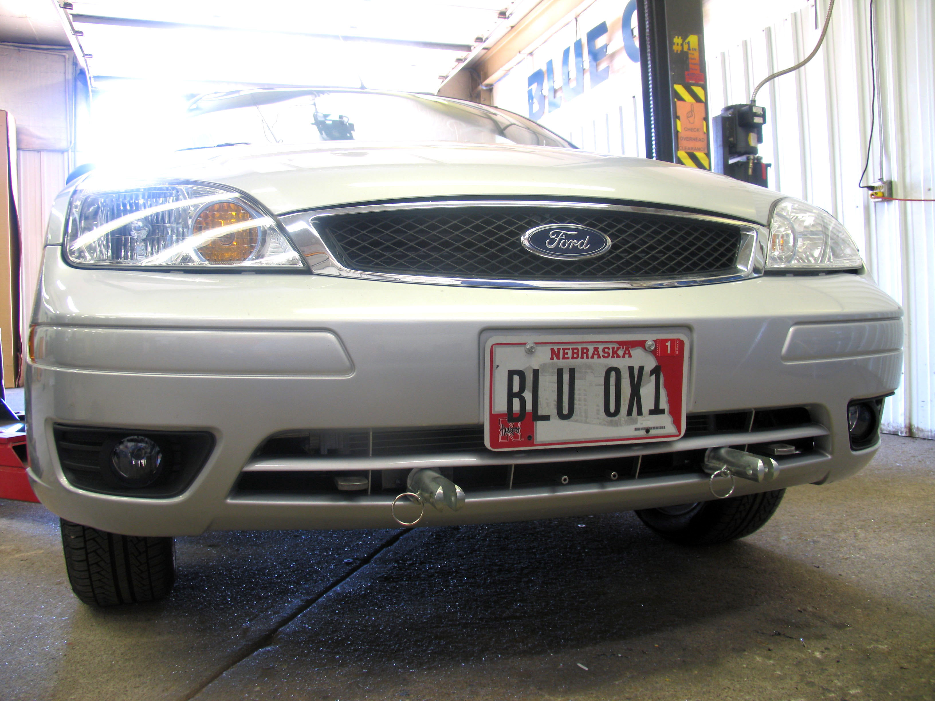 Blue Ox BX2184 - Tow Bar Base Plate, Black, Powder Coat
