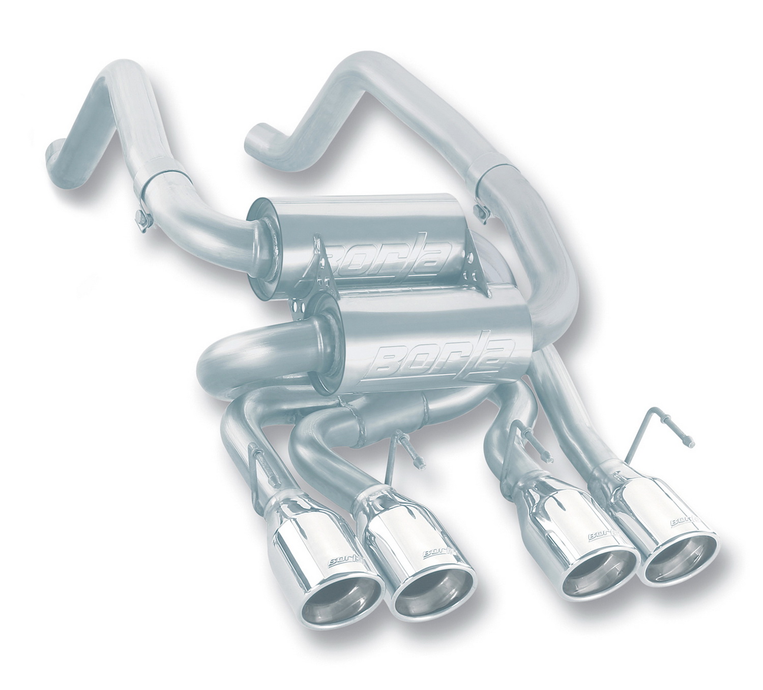 Borla 11766 - Axle-Back Exhaust Systems, T-304 Stainless Steel