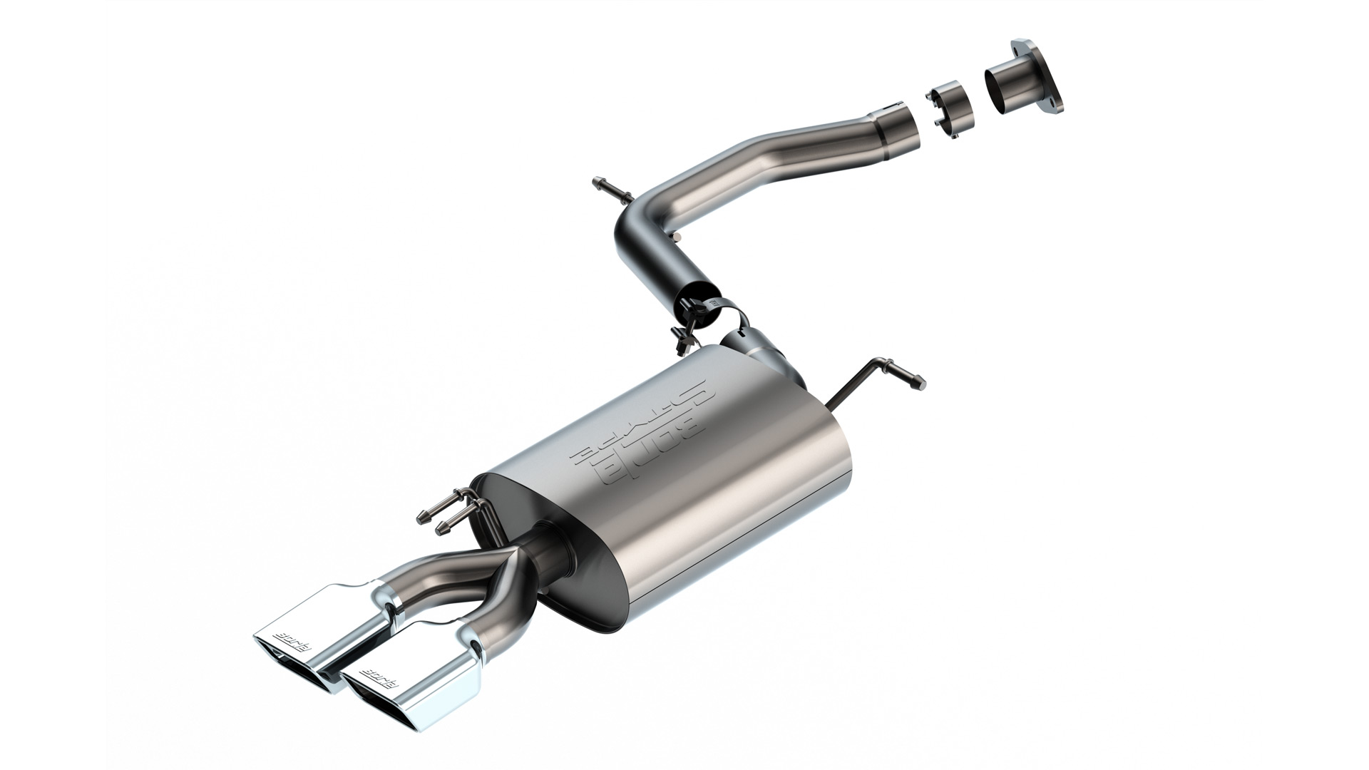 Borla 11979 - Axle-Back Exhaust Systems, T-304 Stainless Steel