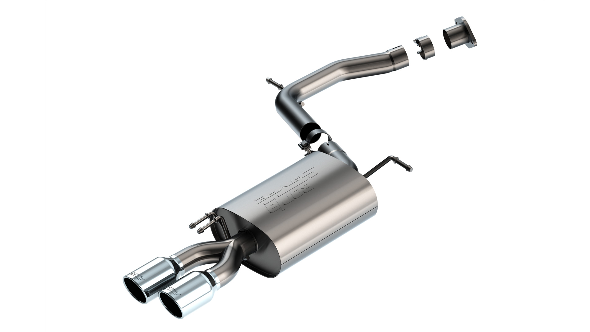 Borla 11980 - Axle-Back Exhaust Systems, T-304 Stainless Steel