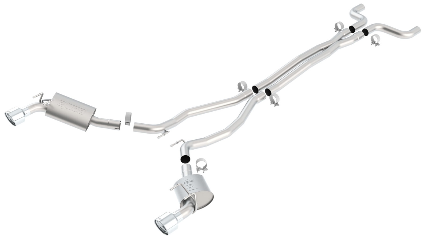 Borla 140281 Cat-Back Exhaust System - Touring