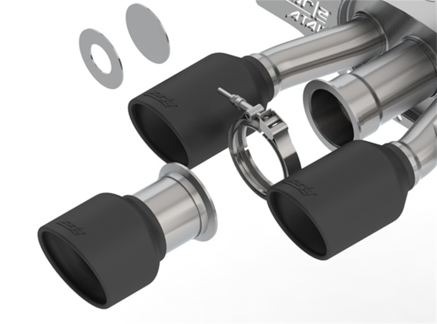 Borla 140738CB - Cat-Back Exhaust Systems, T-304 Stainless Steel