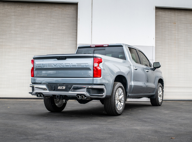 Borla 2019-2023 Chevrolet Silverado 1500/ GMC Sierra 1500 6.2L Cat-Back Exhaust System S-Type