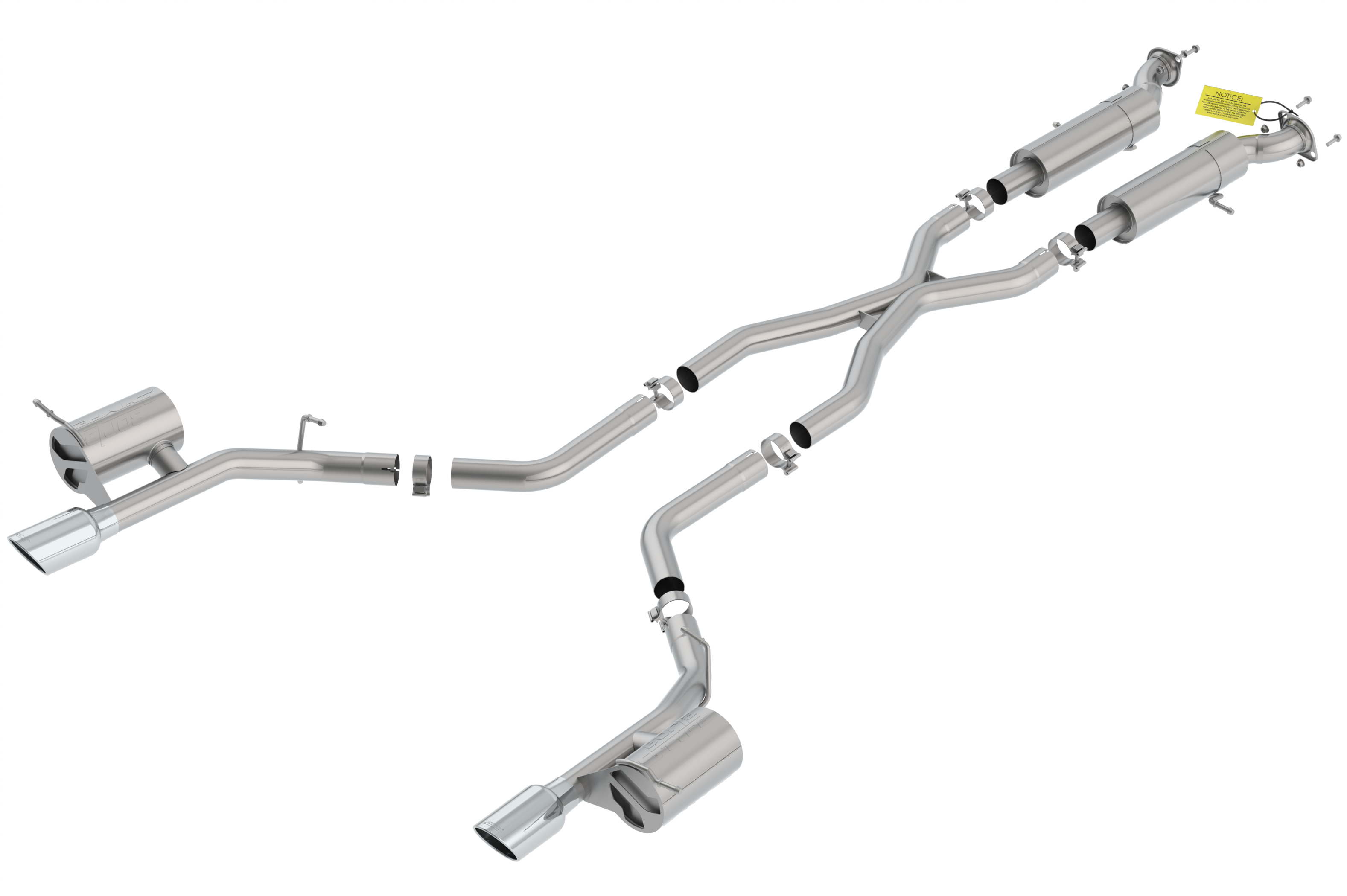 Borla - 140791 - Exhaust System Kit