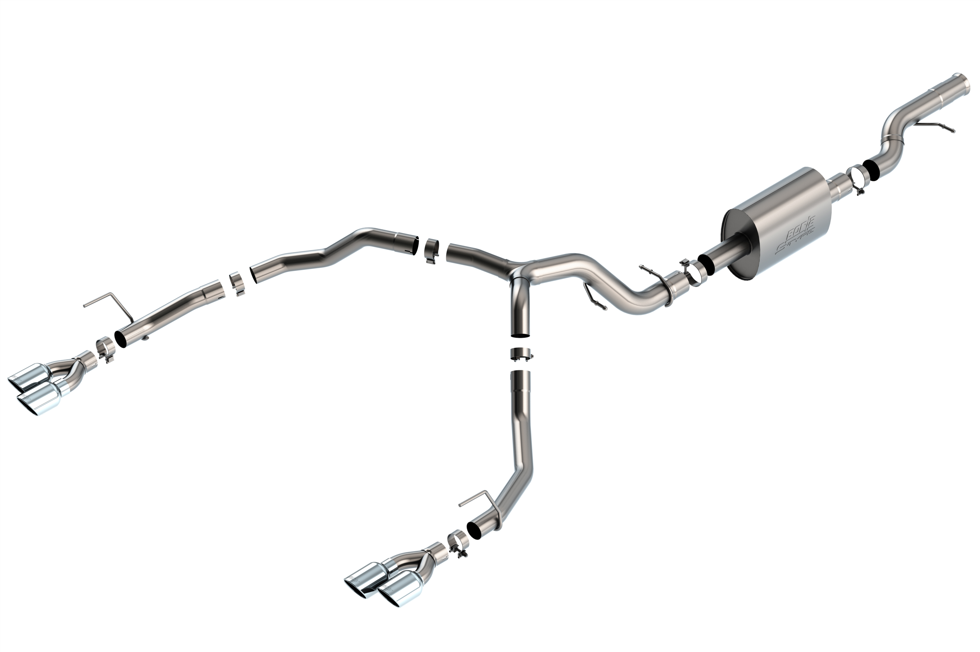 Borla - 140859 - Exhaust System Kit