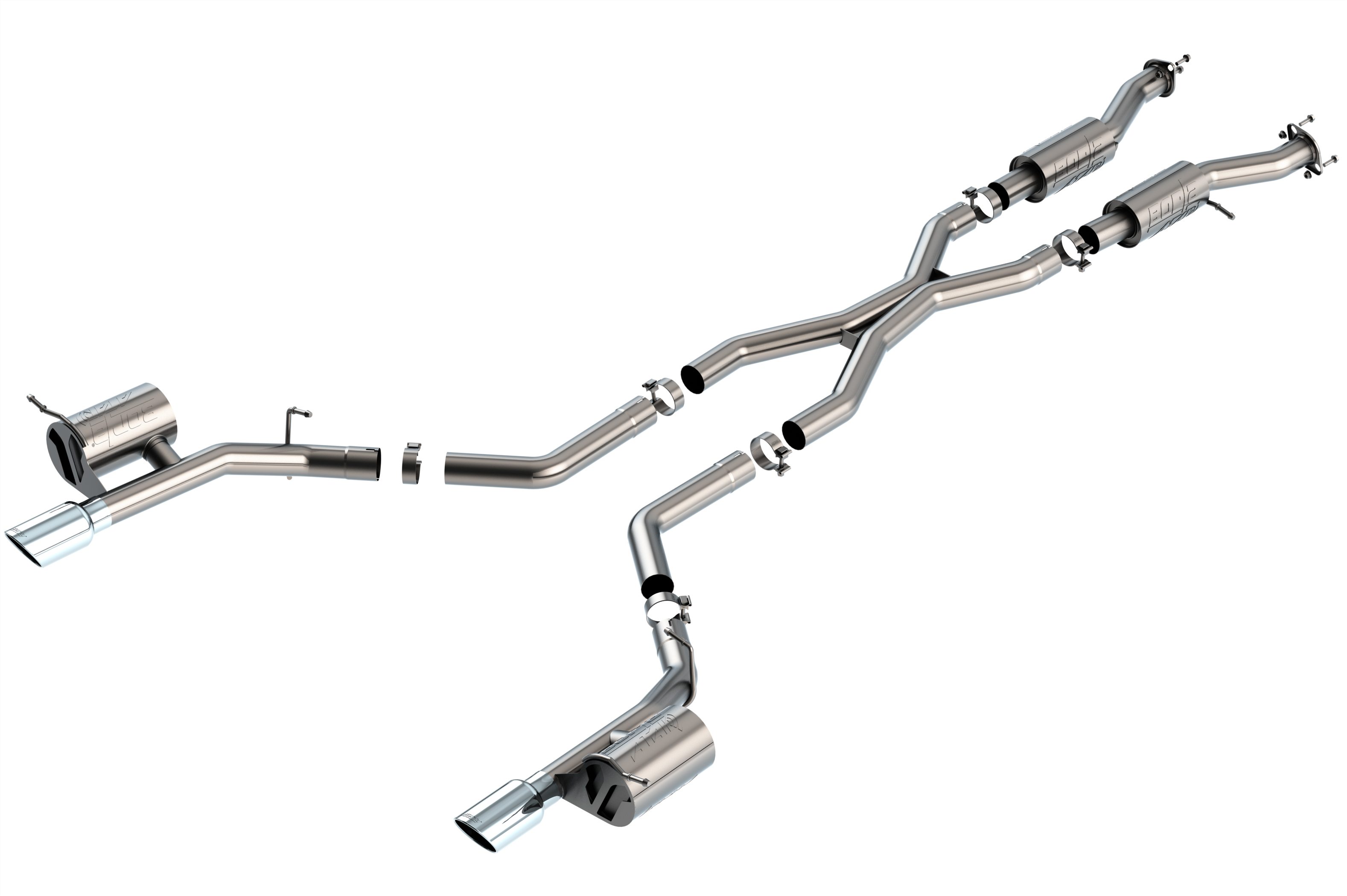 Borla - 140886 - Exhaust System Kit