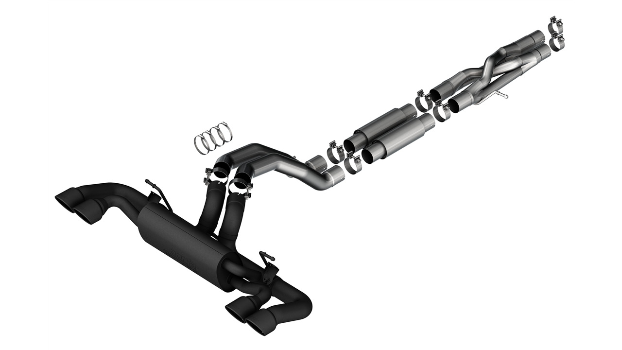 Borla 2021-2023 Jeep Wrangler Rubicon 392 JLU Cat-Back Exhaust System S-Type