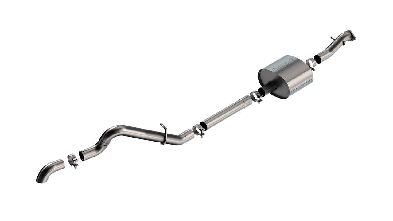 Borla 2021-2024 Ford Bronco Cat-Back Exhaust System S-Type Climber