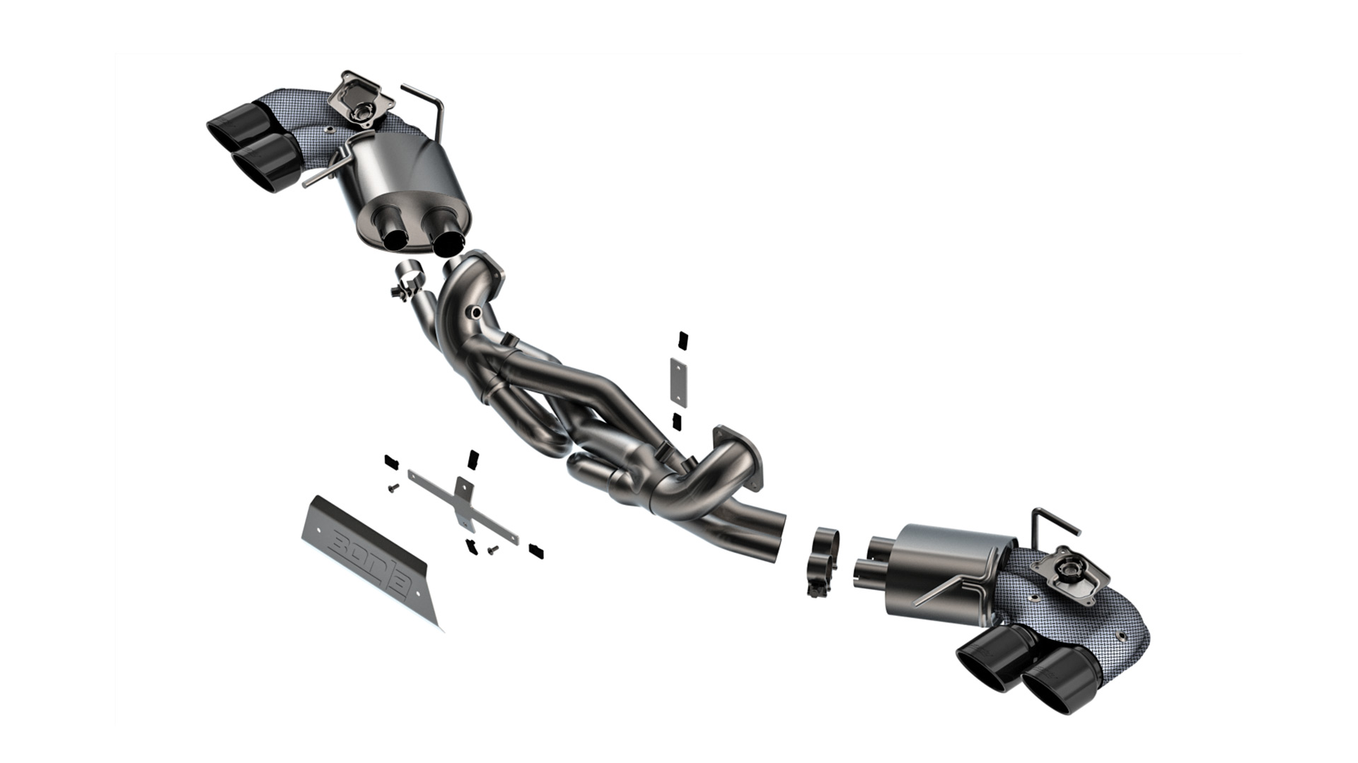 Borla 2020-2023 Chevrolet Corvette (C8) Cat-Back Exhaust System ATAK