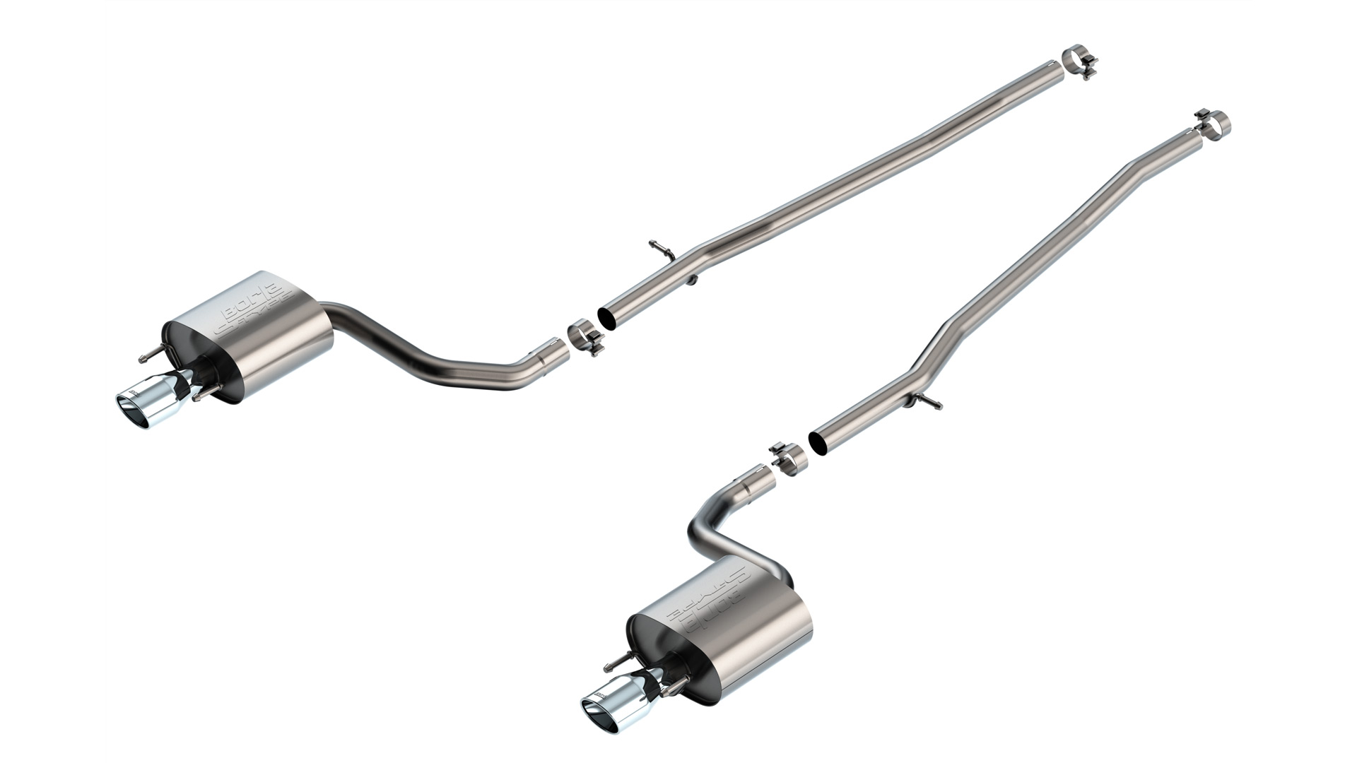 Borla 140956 - Cat-Back Exhaust Systems, T-304 Stainless Steel