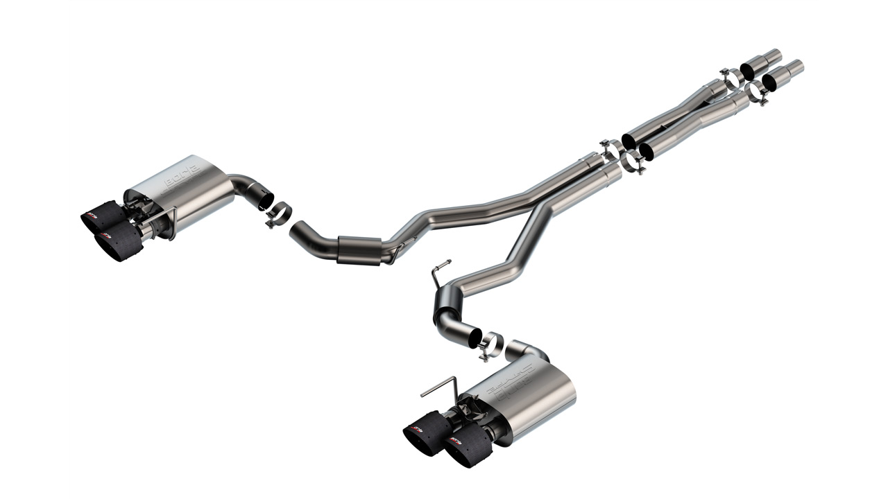 Borla 2024 Ford Mustang Dark Horse Cat-Back Exhaust System S-Type