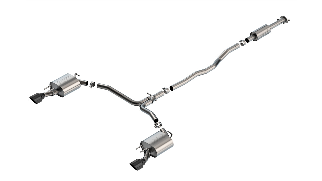 Borla 2020-2024 - Toyota Camry TRD Cat-Back Exhaust Systems S-Type