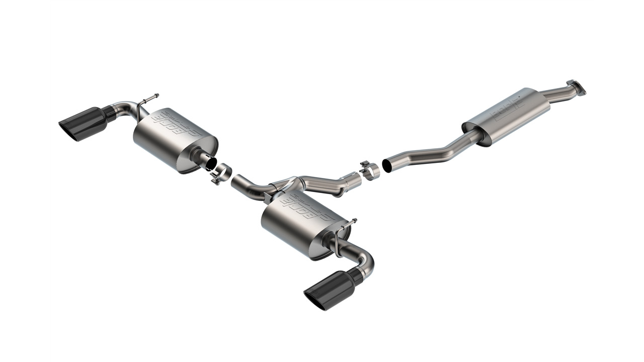 Borla 141009BC Cat-Back Exhaust System - S-Type