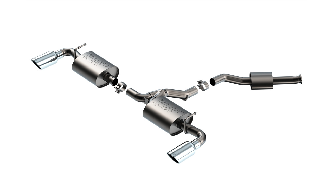 Borla 141010 Cat-Back Exhaust System - S-Type
