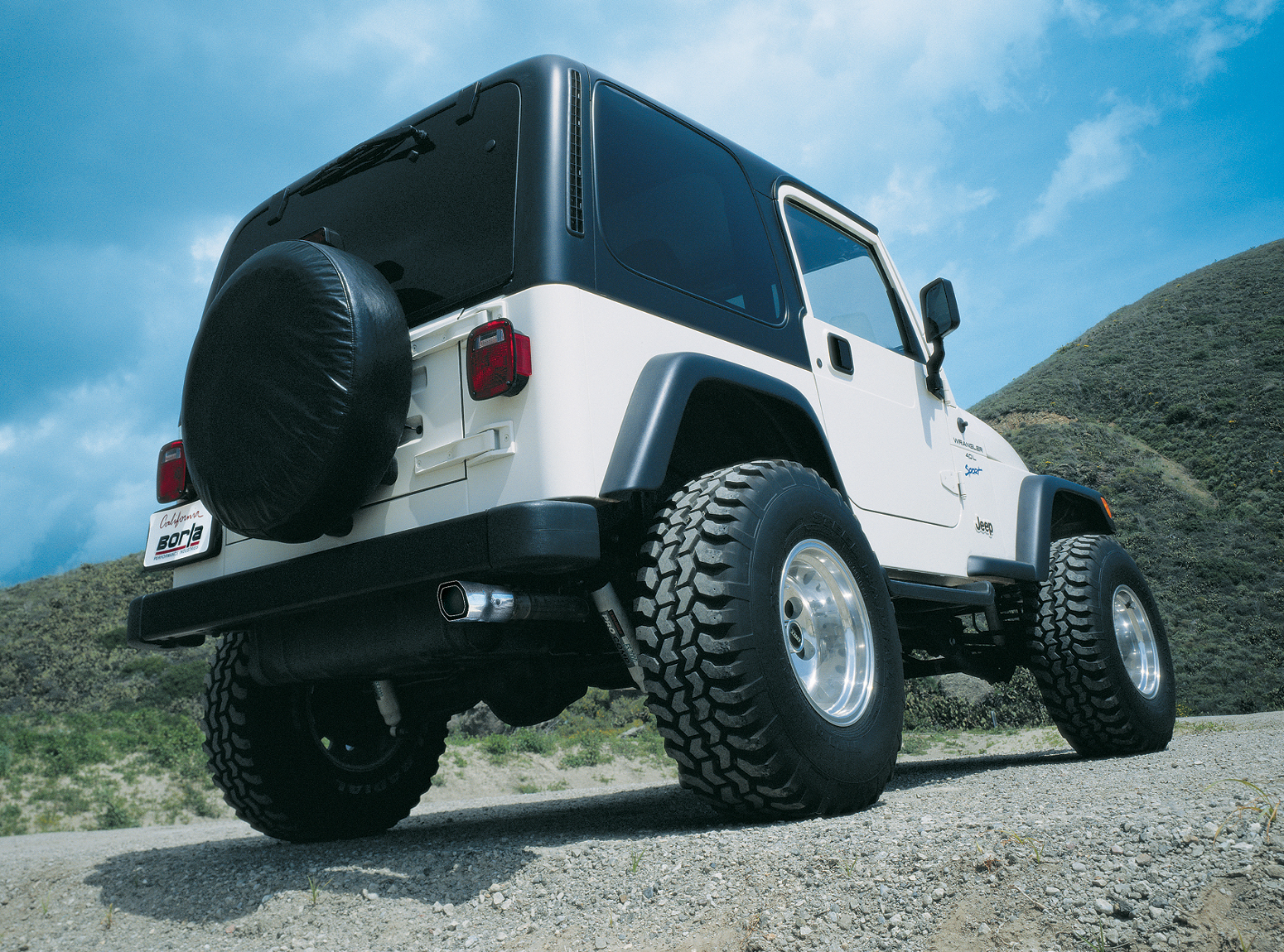 Borla 1997-1999 Jeep Wrangler TJ Cat-Back Exhaust System Touring