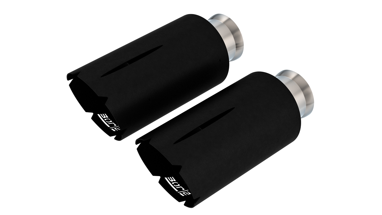 Borla 60719CB - Exhaust Tips, Crew Cab, 5'7" Bed
