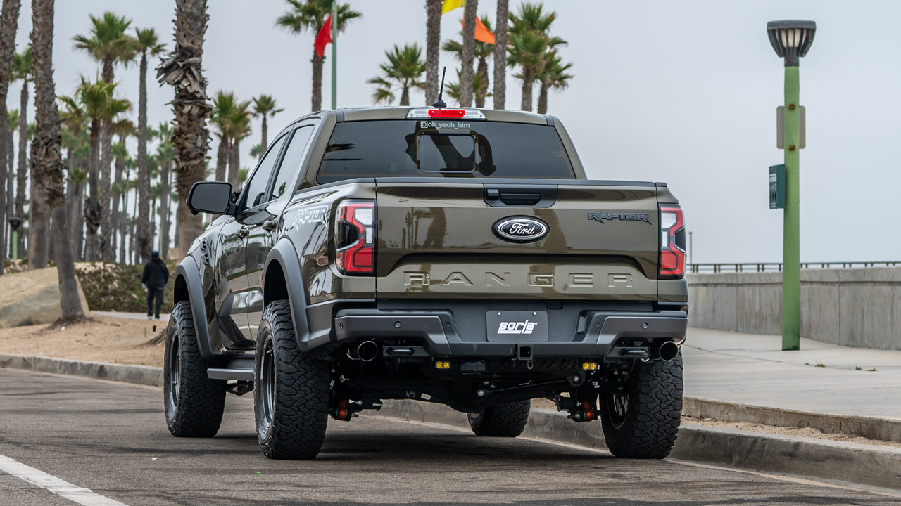 Borla 60743BC - Tail Pipes, Crew Cab, 5'1" Bed