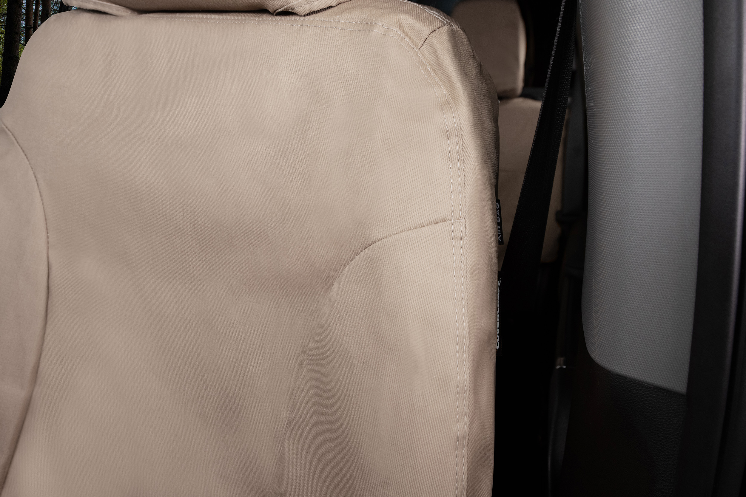 Seat Saver SS1248PCTP - Saver Polycotton Seat Covers, Taupe