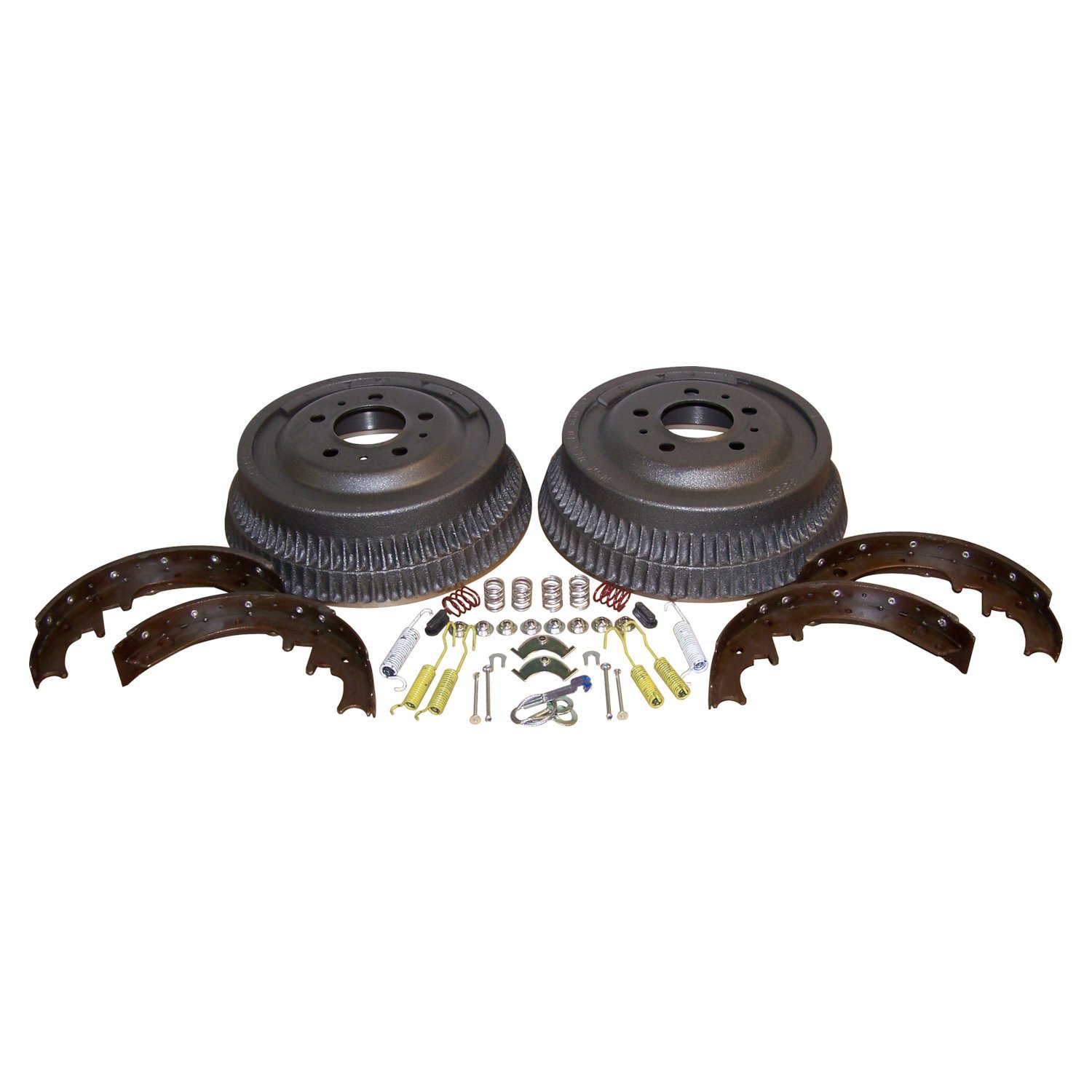 Crown Automotive Jeep Replacement - 52001151K - Rear - Drum Brake Shoe and Drum Kit