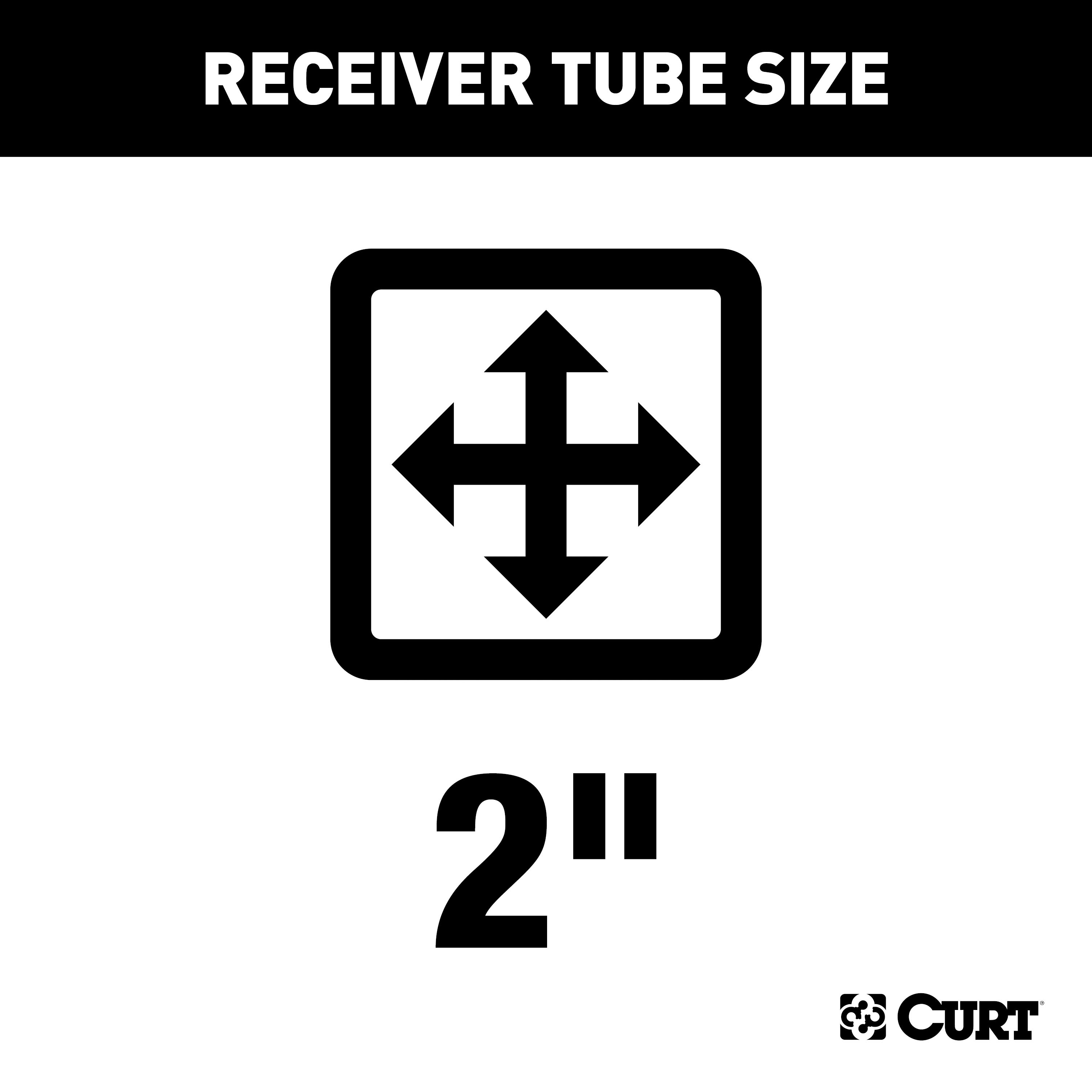 CURT 13701 - Specialty Hitches, Black, Carbon Steel